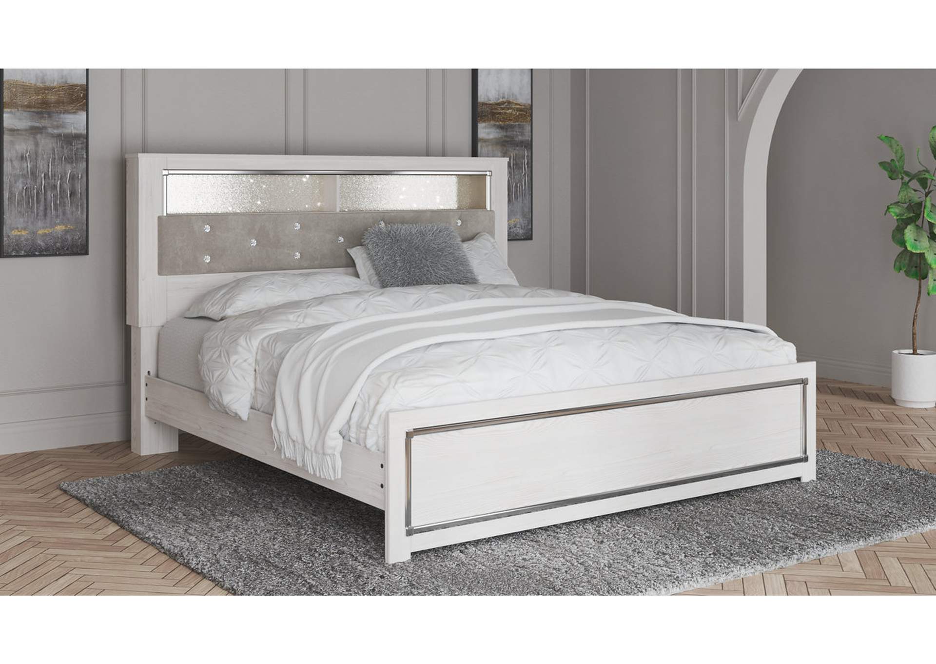 Altyra King Panel Bookcase Bed,Signature Design By Ashley