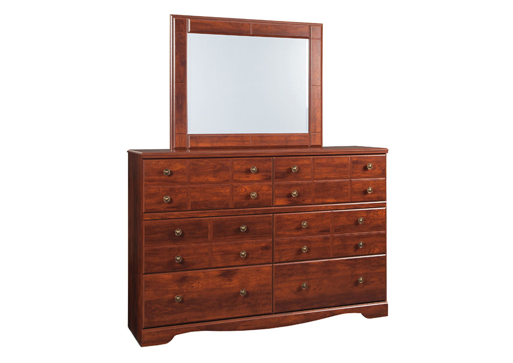 Brittberg Reddish Brown Bedroom Mirror,ABF Signature Design by Ashley