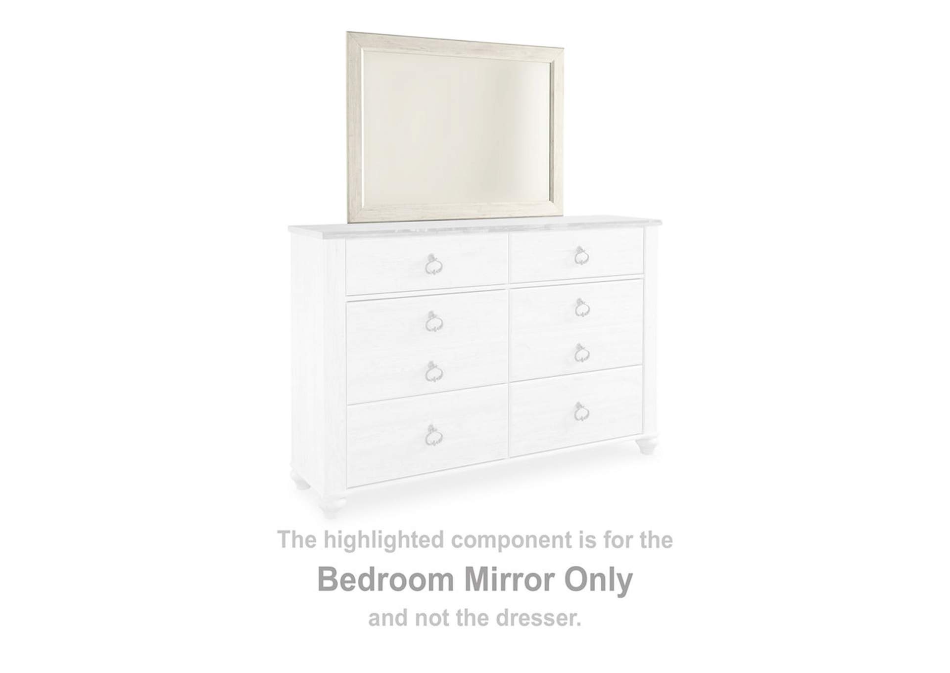 Willowton Bedroom Mirror,Signature Design By Ashley