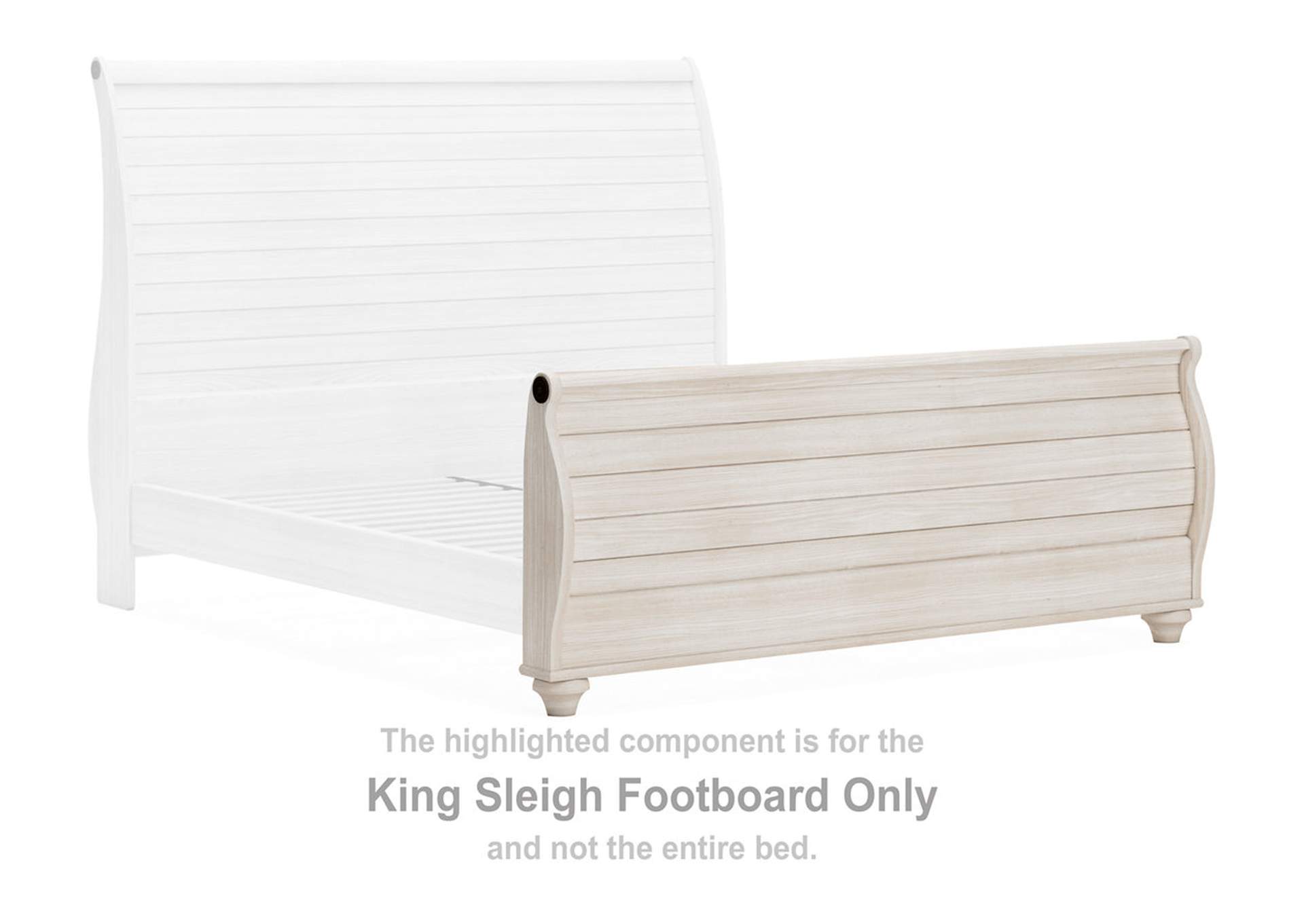 Willowton King Sleigh Bed,Signature Design By Ashley