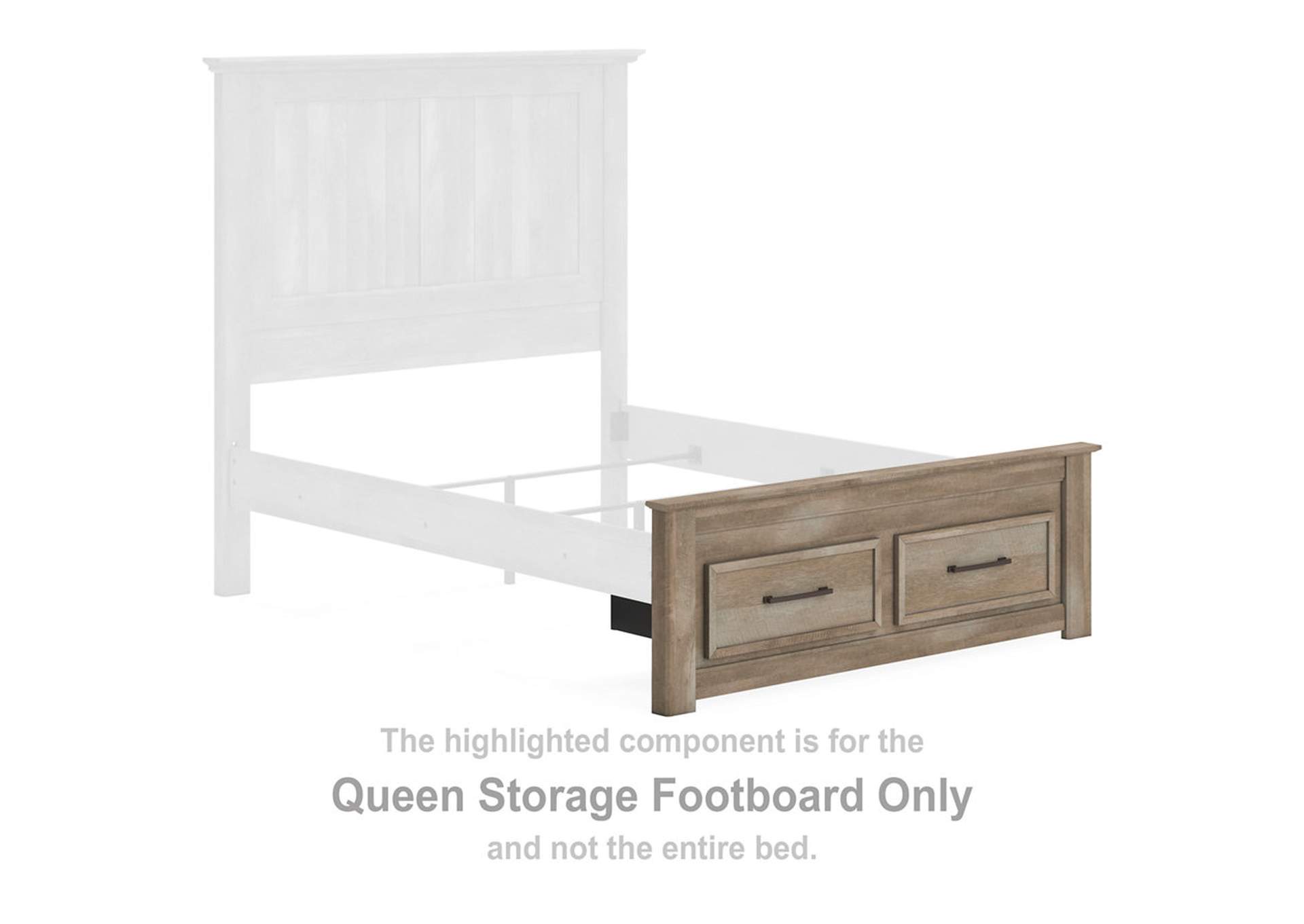 Yarbeck Queen Panel Bed with Storage,Signature Design By Ashley