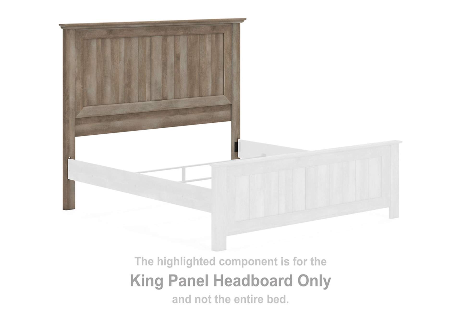 Yarbeck King Panel Bed with Storage,Signature Design By Ashley