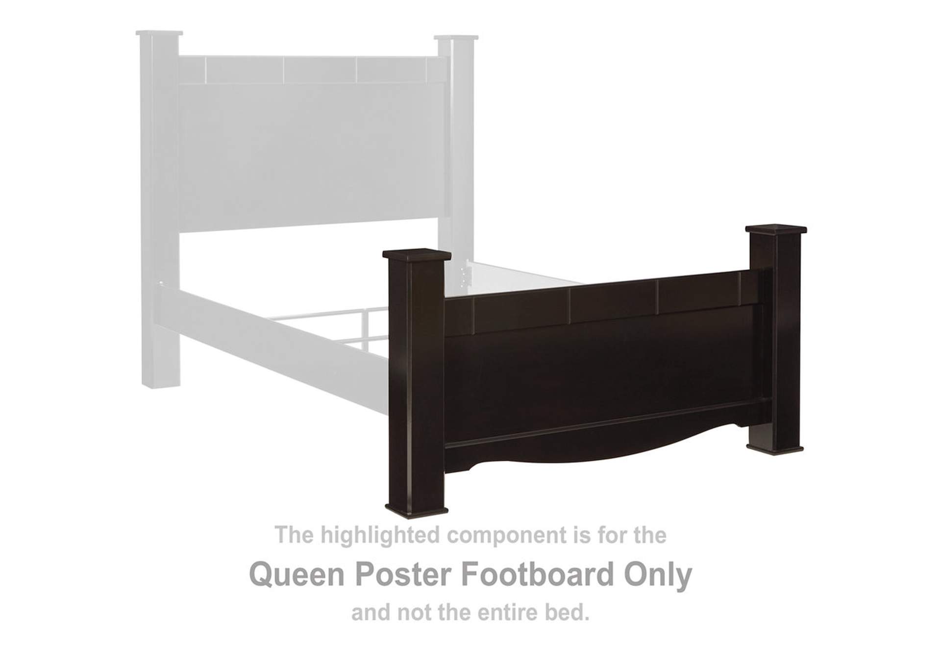 Mirlotown Queen Poster Bed,Signature Design By Ashley
