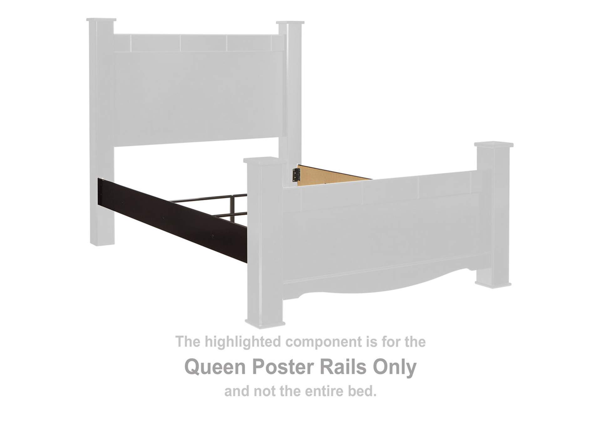 Mirlotown Queen Poster Bed,Signature Design By Ashley