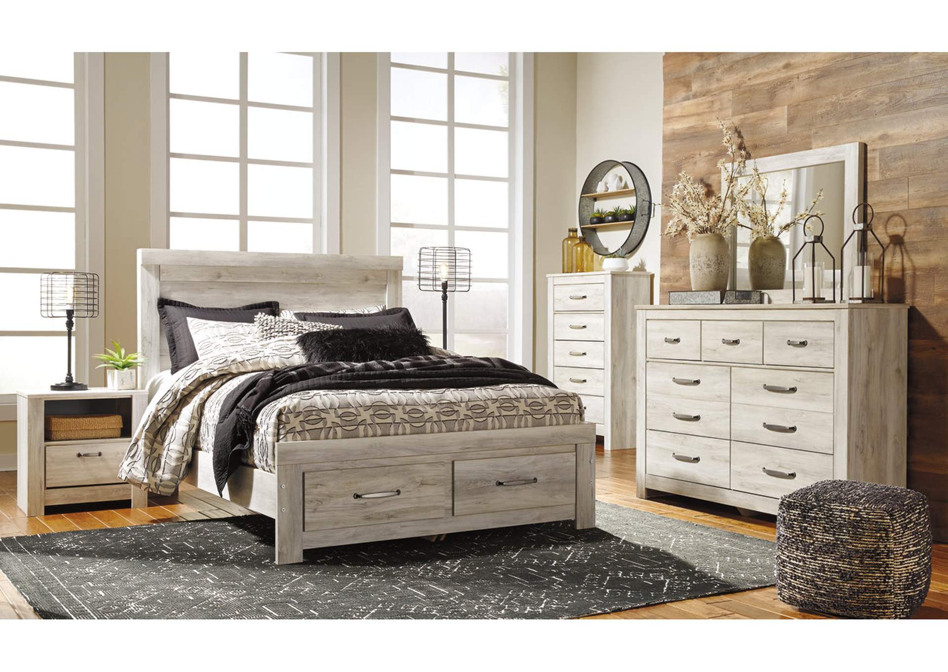 Bellaby Queen Platform Bed with 2 Storage Drawers,Signature Design By Ashley