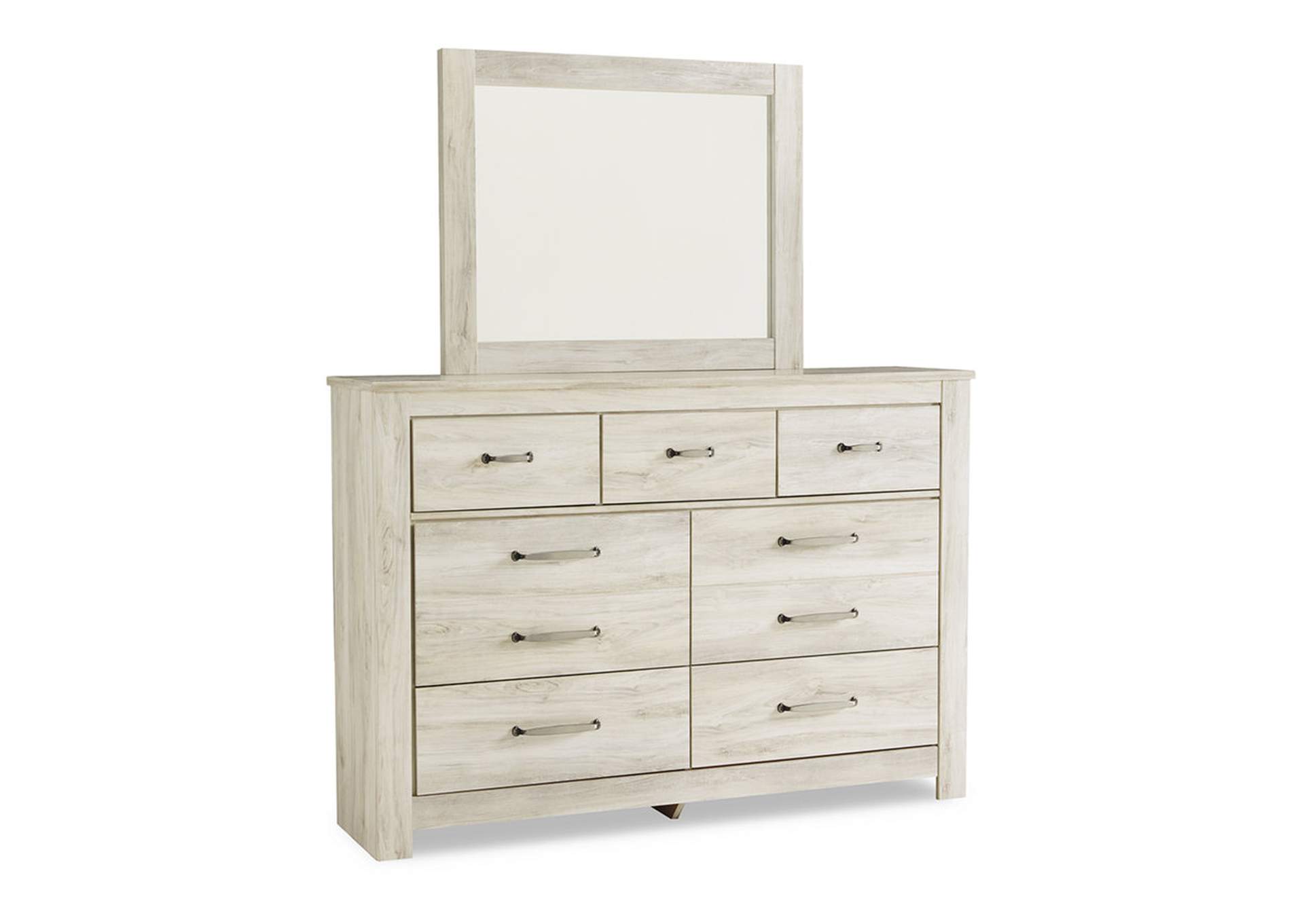 Bellaby Queen Panel Storage Bed, Dresser, Mirror and Nightstand,Signature Design By Ashley