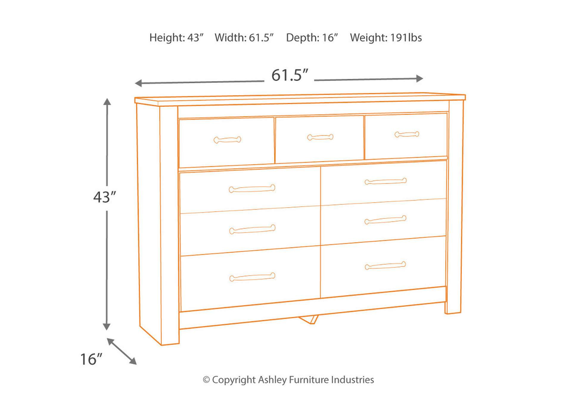 Bellaby Dresser,Signature Design By Ashley