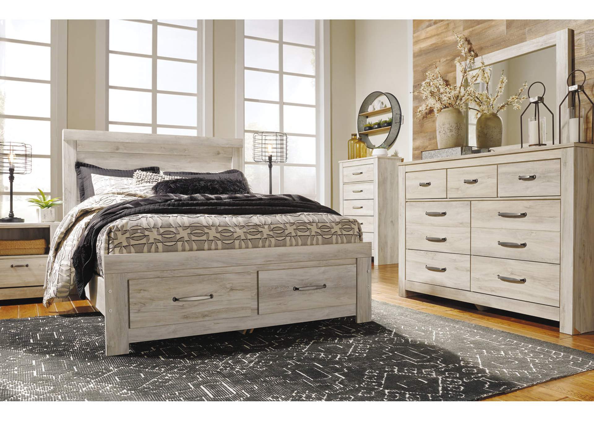Bellaby Queen Platform Bed with 2 Storage Drawers,Signature Design By Ashley