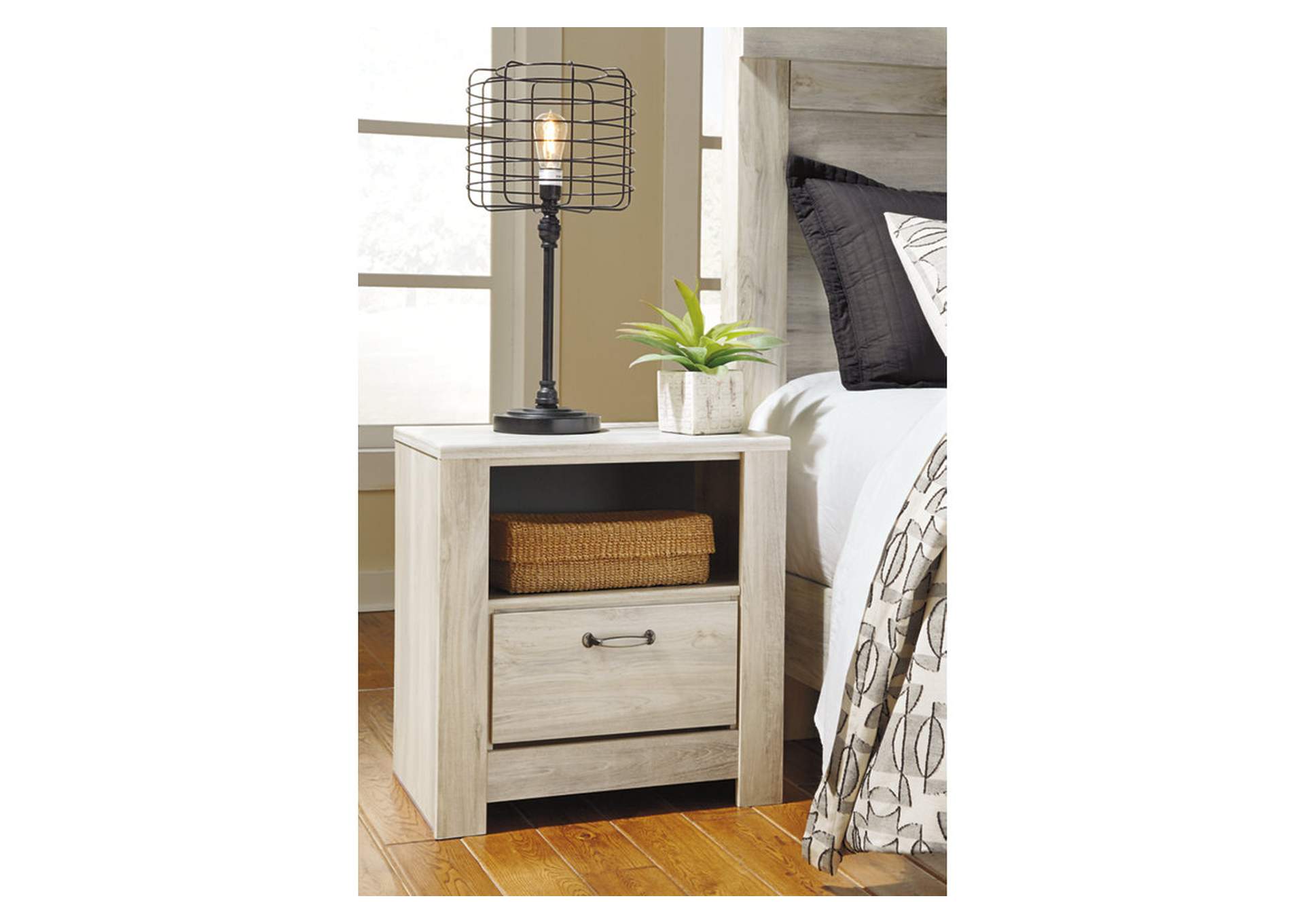 Bellaby Queen Panel Bed with 2 Nightstands,Signature Design By Ashley