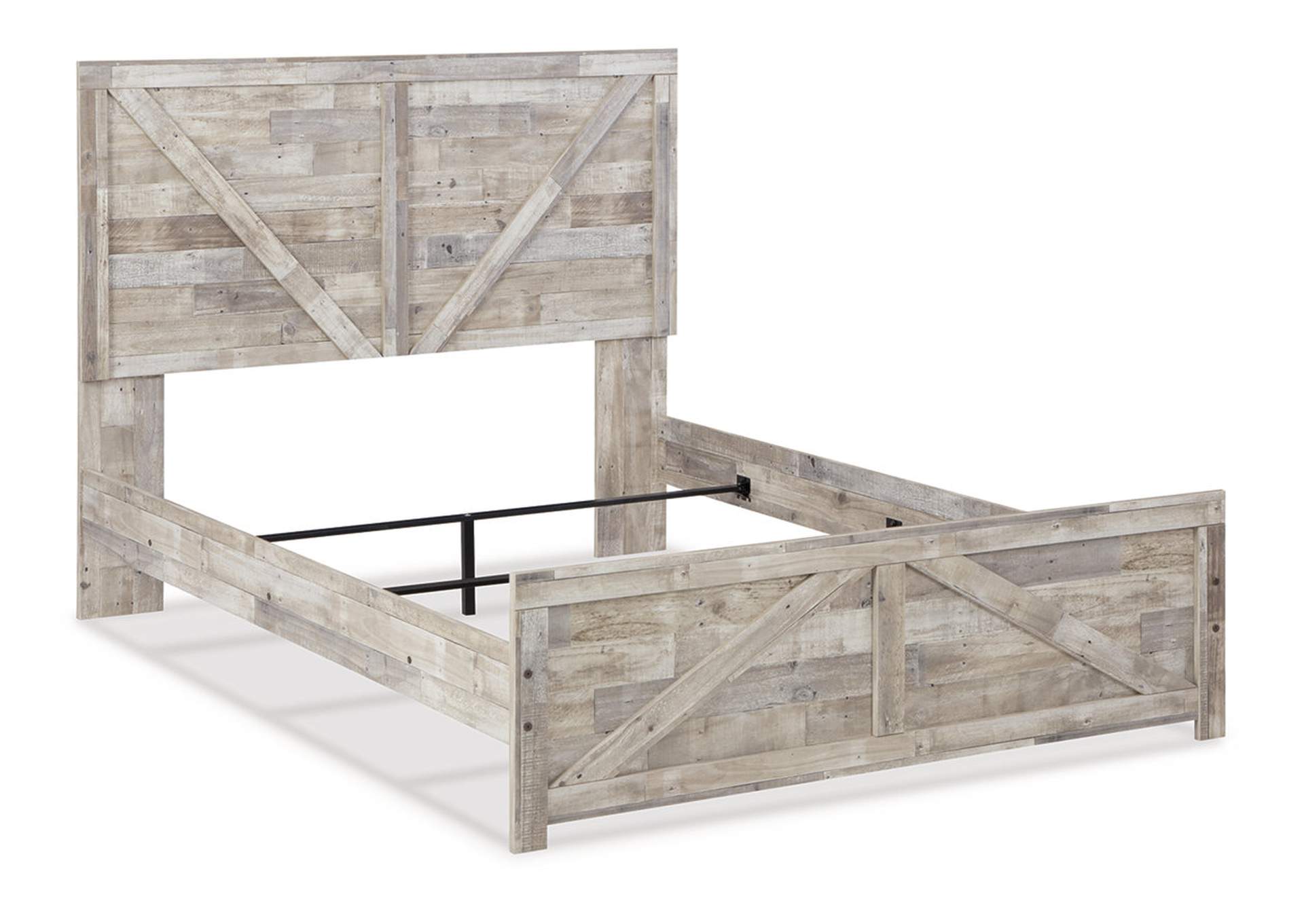 Hodanna Queen Crossbuck Panel Bed,Benchcraft