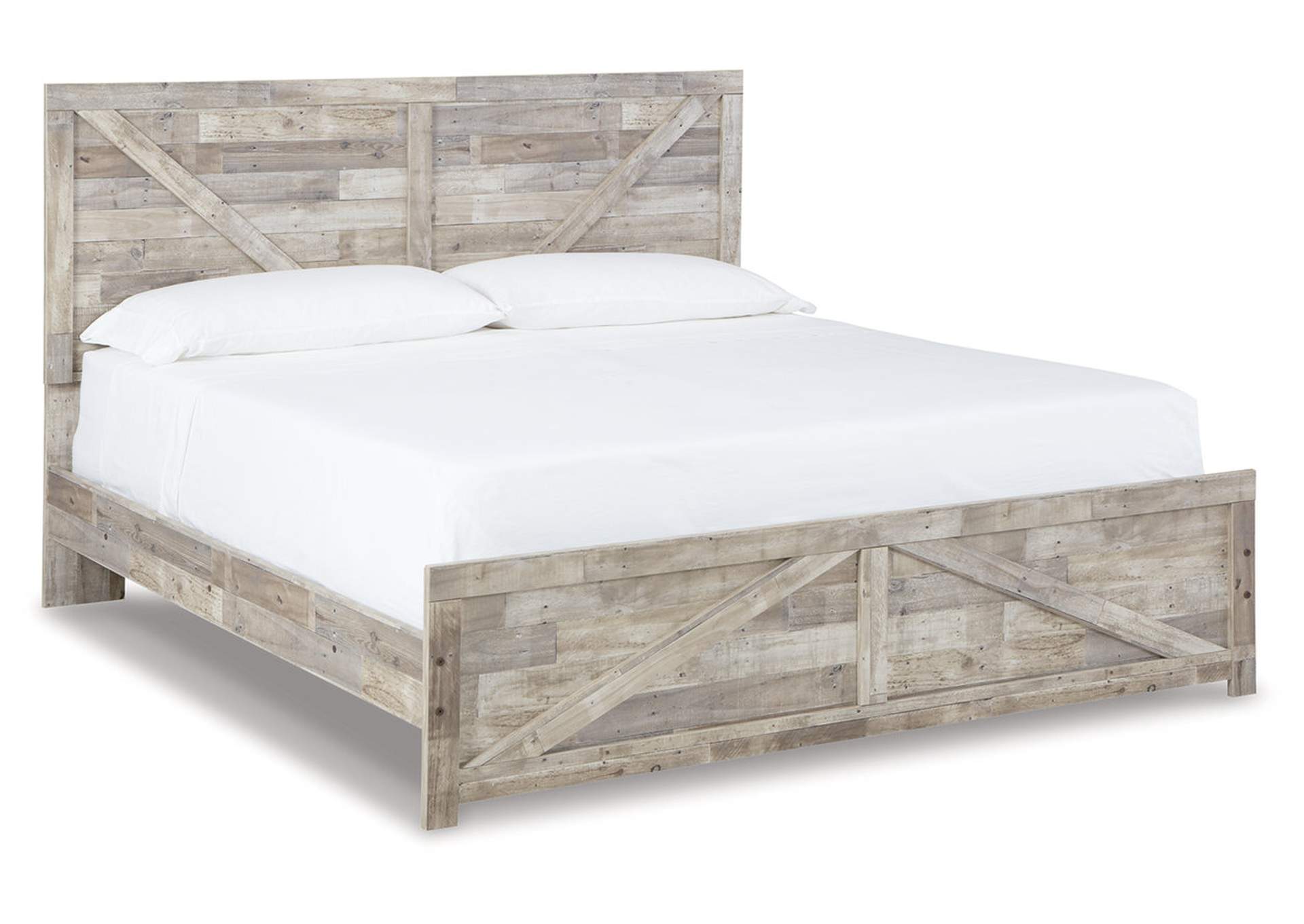 Hodanna King Crossbuck Panel Bed,Benchcraft