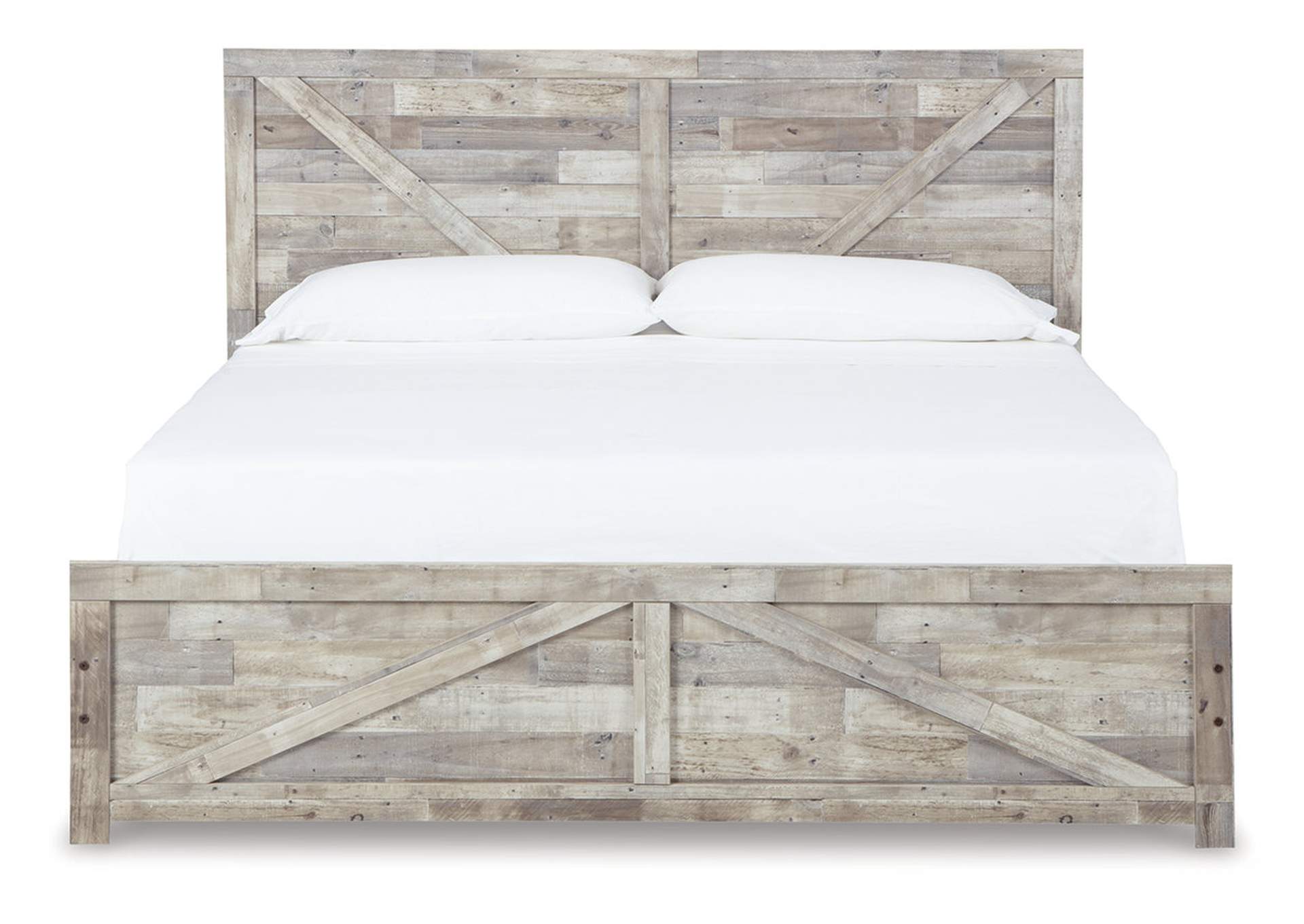 Hodanna King Crossbuck Panel Bed,Benchcraft