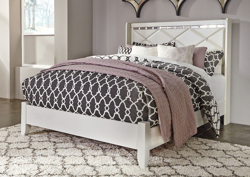 Dreamur Champagne Queen Panel Bed,ABF Signature Design by Ashley