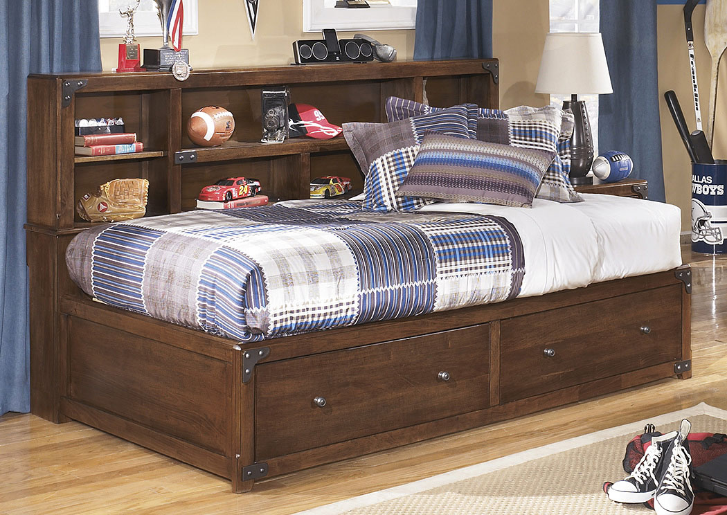 Delburne Full Storage Captains Bed,ABF Signature Design by Ashley