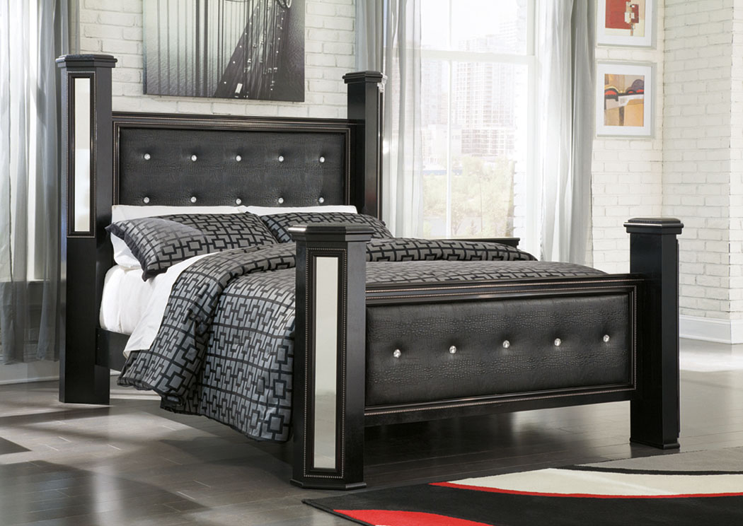 Alamadyre Upholstered Queen Poster Bed,ABF Signature Design by Ashley