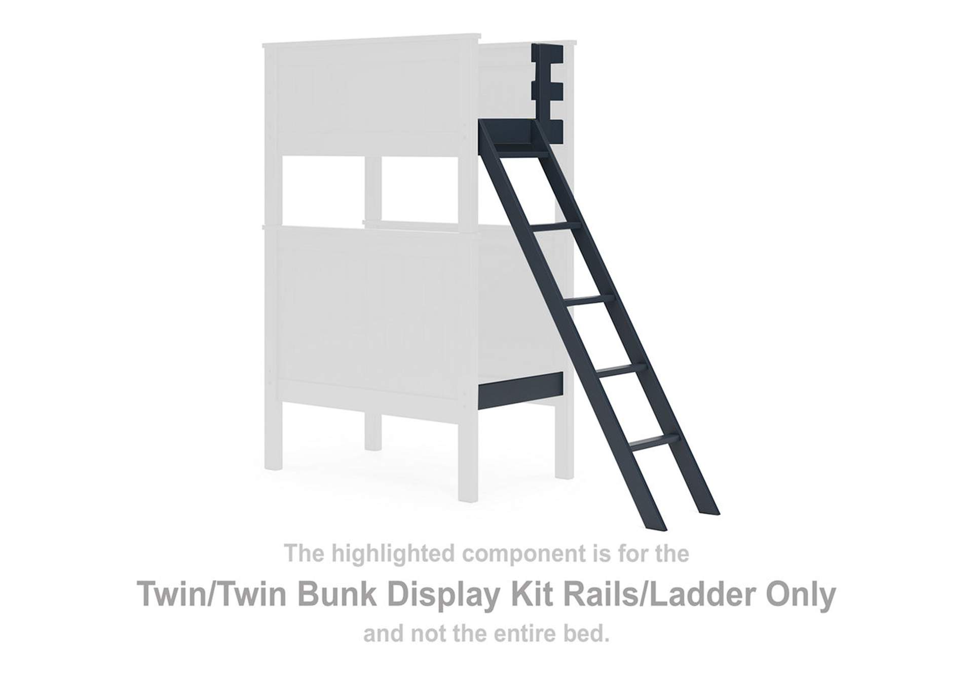 Nextonfort Twin over Twin Display Bunk Bed - IN STORE ONLY,Signature Design By Ashley