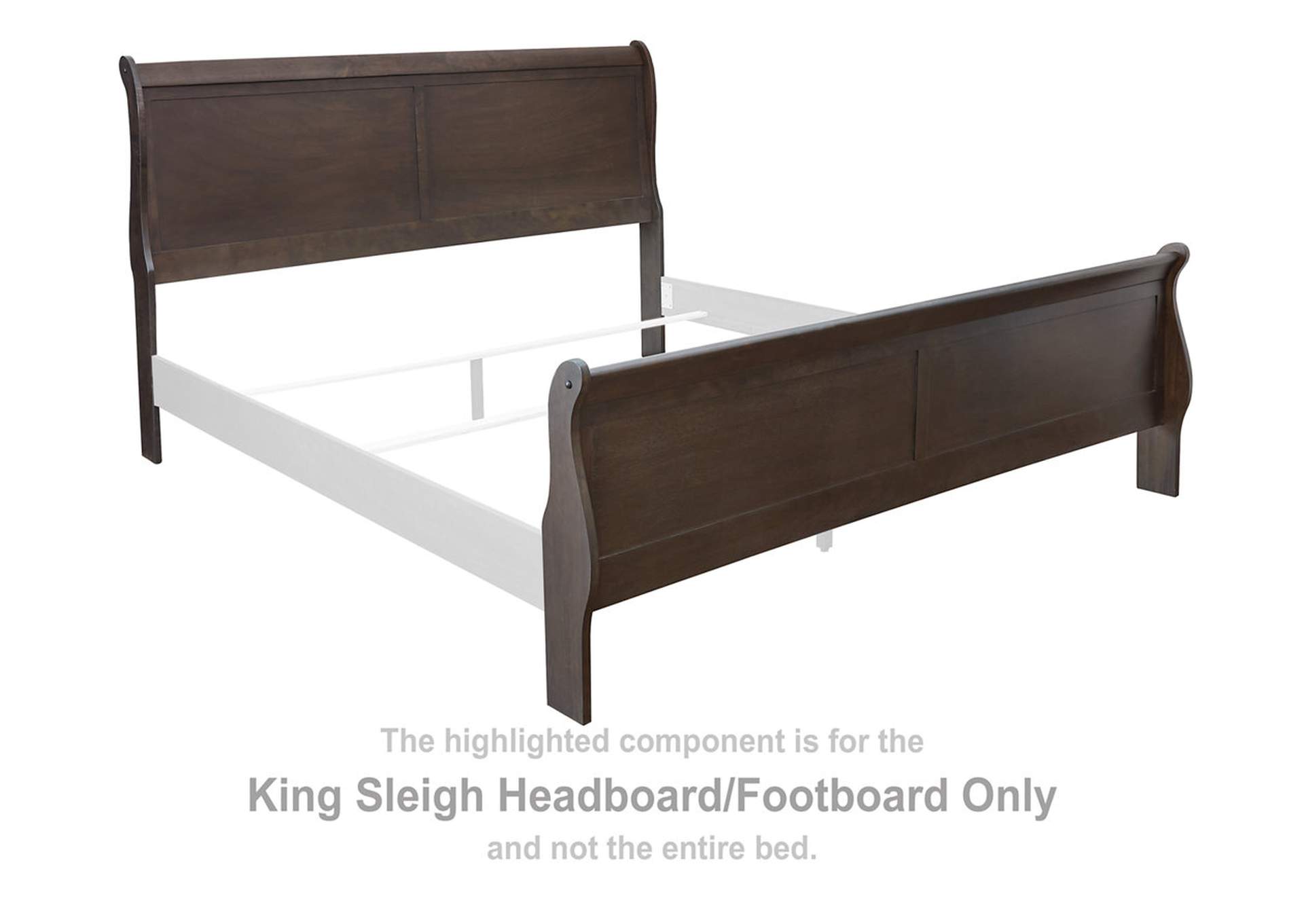 Leewarden California King Sleigh Bed,Signature Design By Ashley