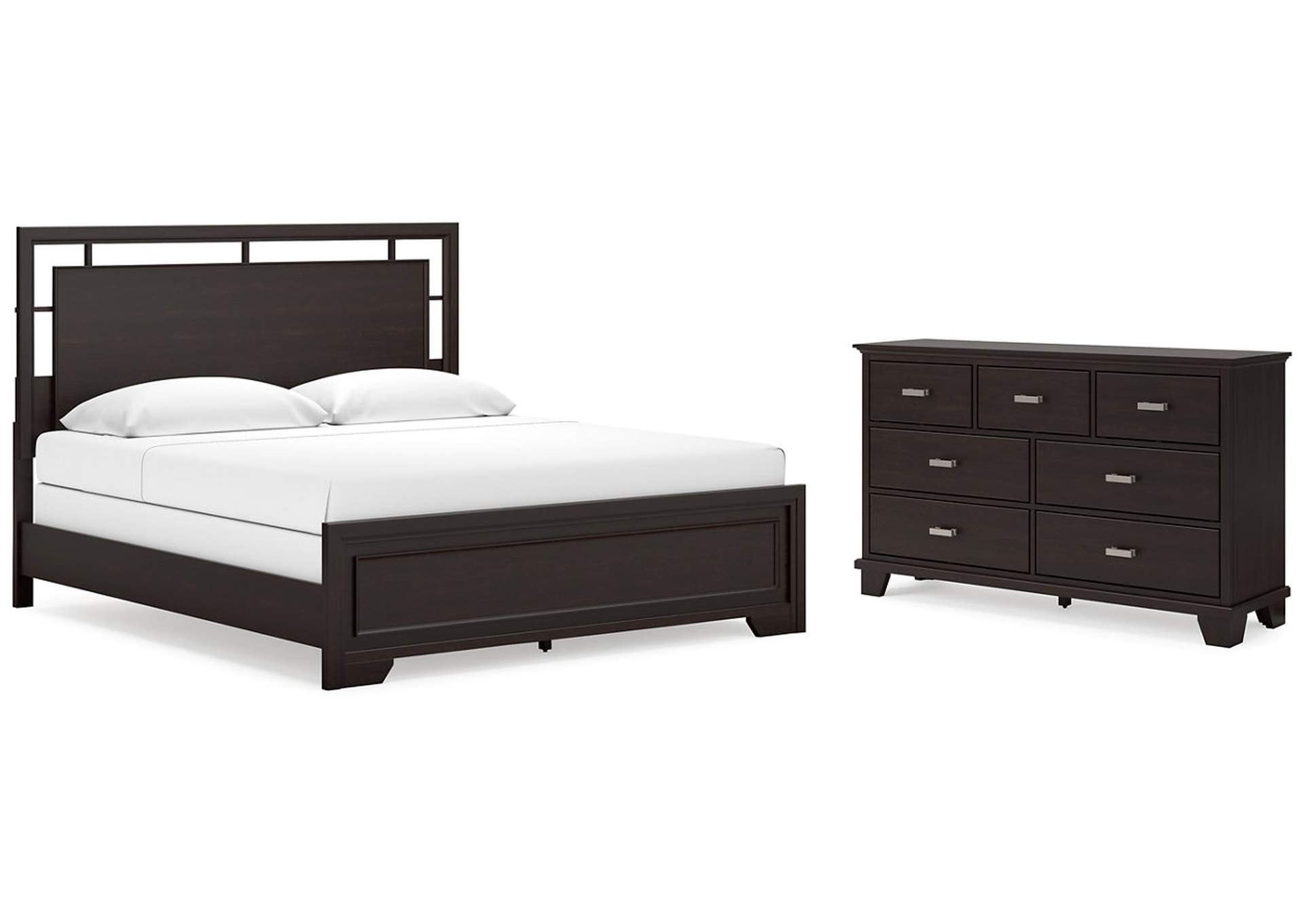 Covetown King Panel Bed with Dresser,Signature Design By Ashley