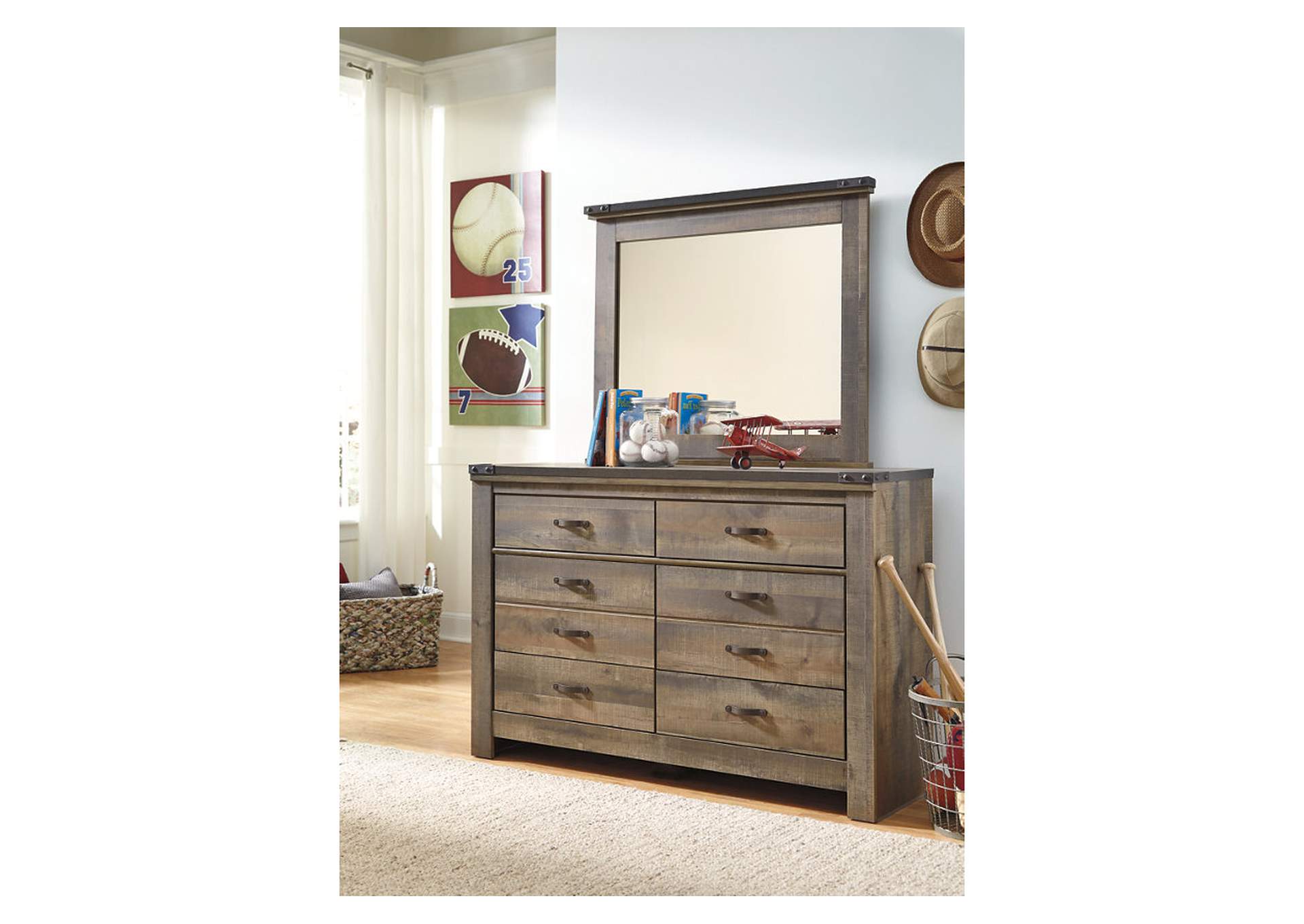 Trinell Dresser and Mirror,Signature Design By Ashley