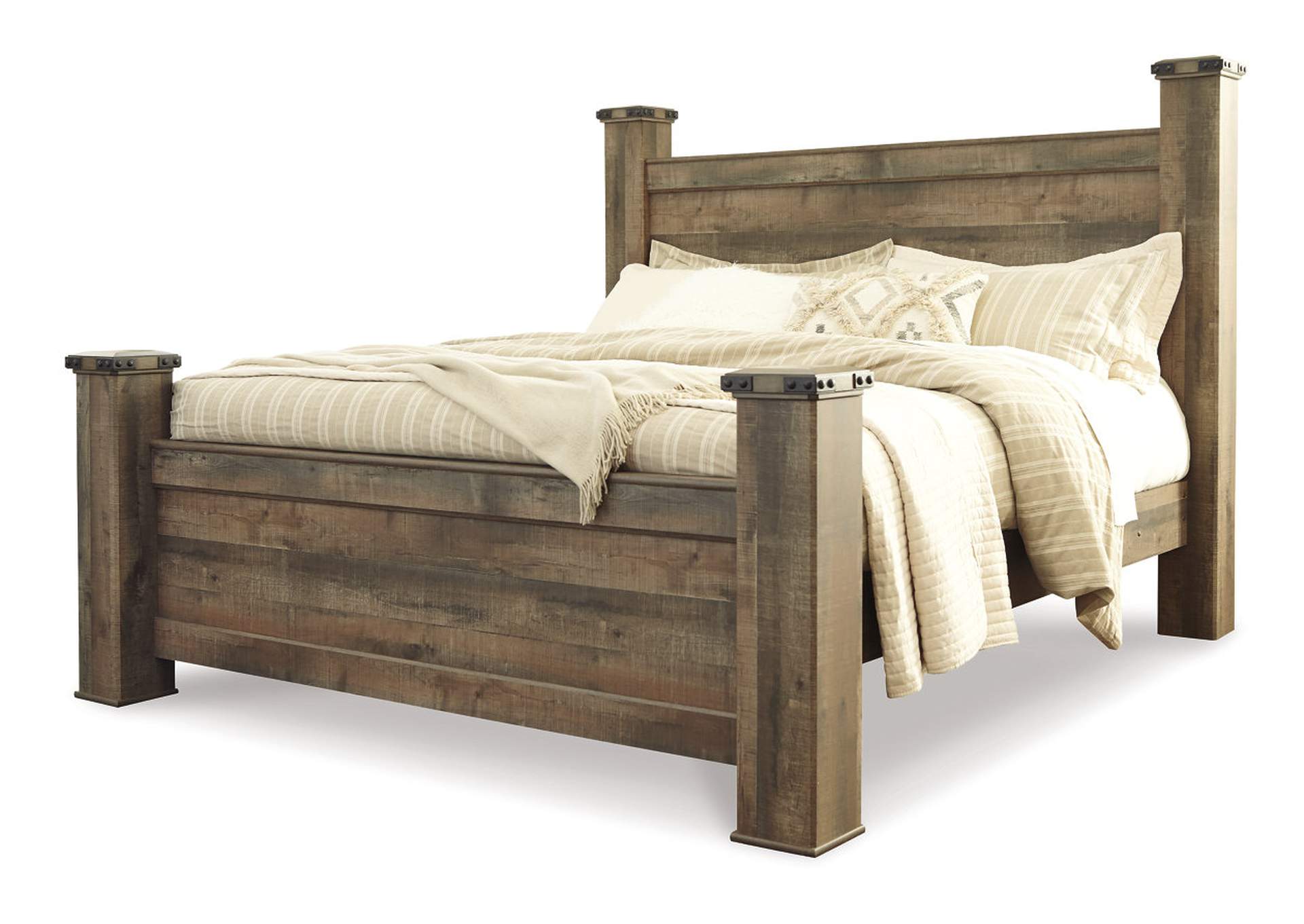 Trinell Queen Poster Bed with Dresser,Signature Design By Ashley