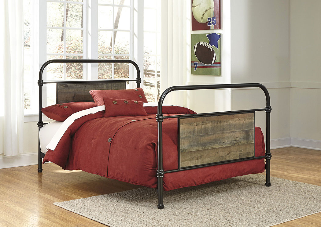 Trinell Brown Twin Metal Bed,ABF Signature Design by Ashley