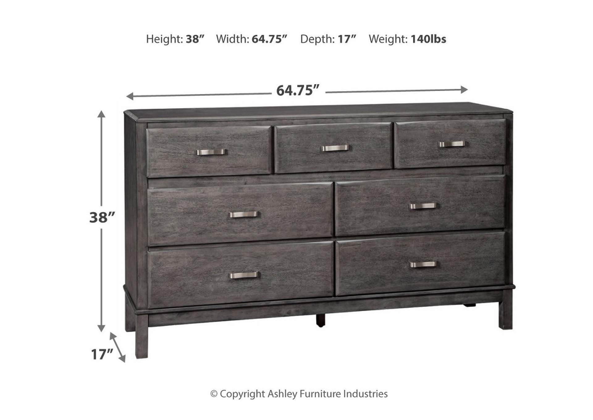 Caitbrook King Storage Bed, Dresser, Chest and 2 Nightstands,Signature Design By Ashley