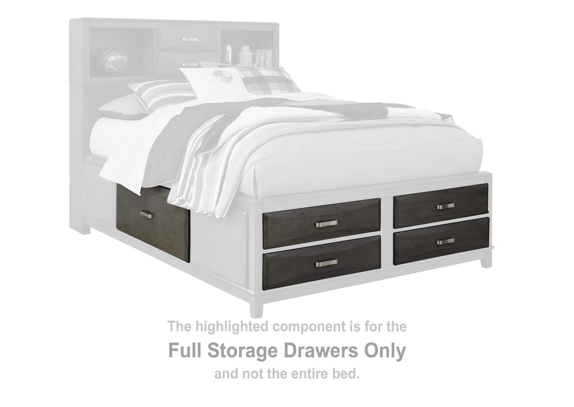 Caitbrook Full Storage Bed with 7 Drawers,Signature Design By Ashley