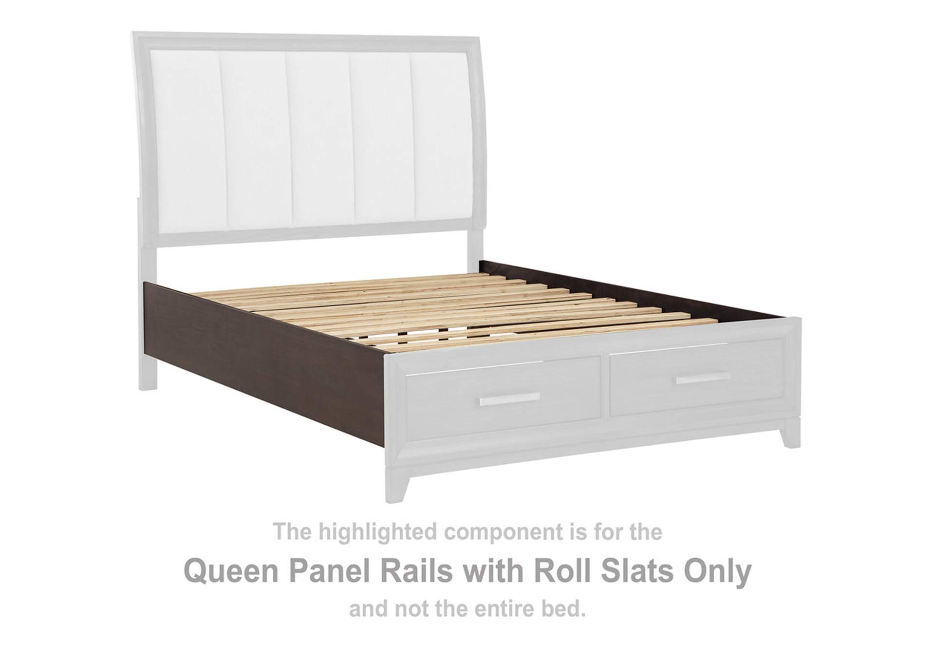 Brueban Queen Panel Bed with 2 Storage Drawers Furniture & Merchandise ...