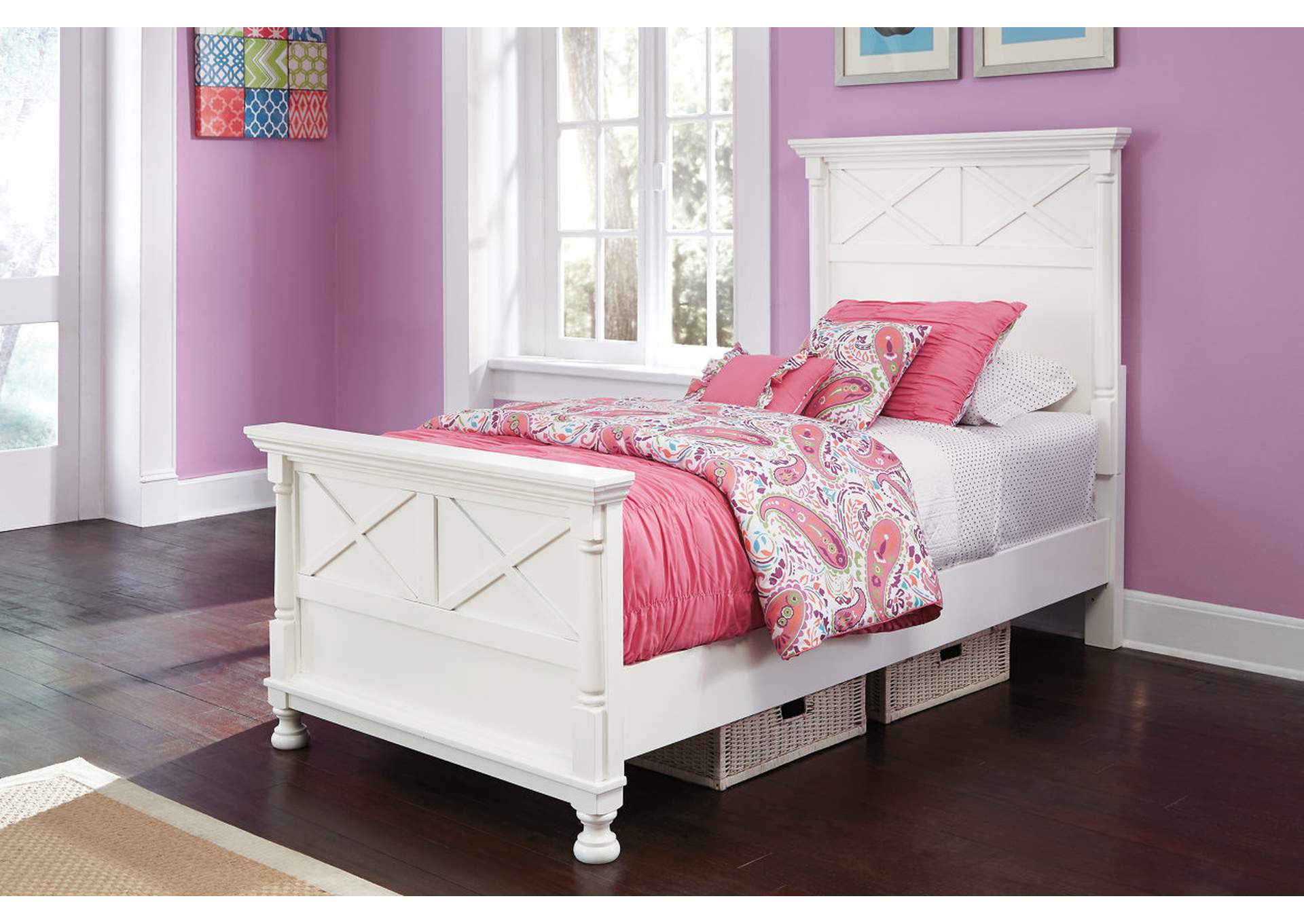 Kaslyn Twin Panel Bed,ABF Signature Design by Ashley