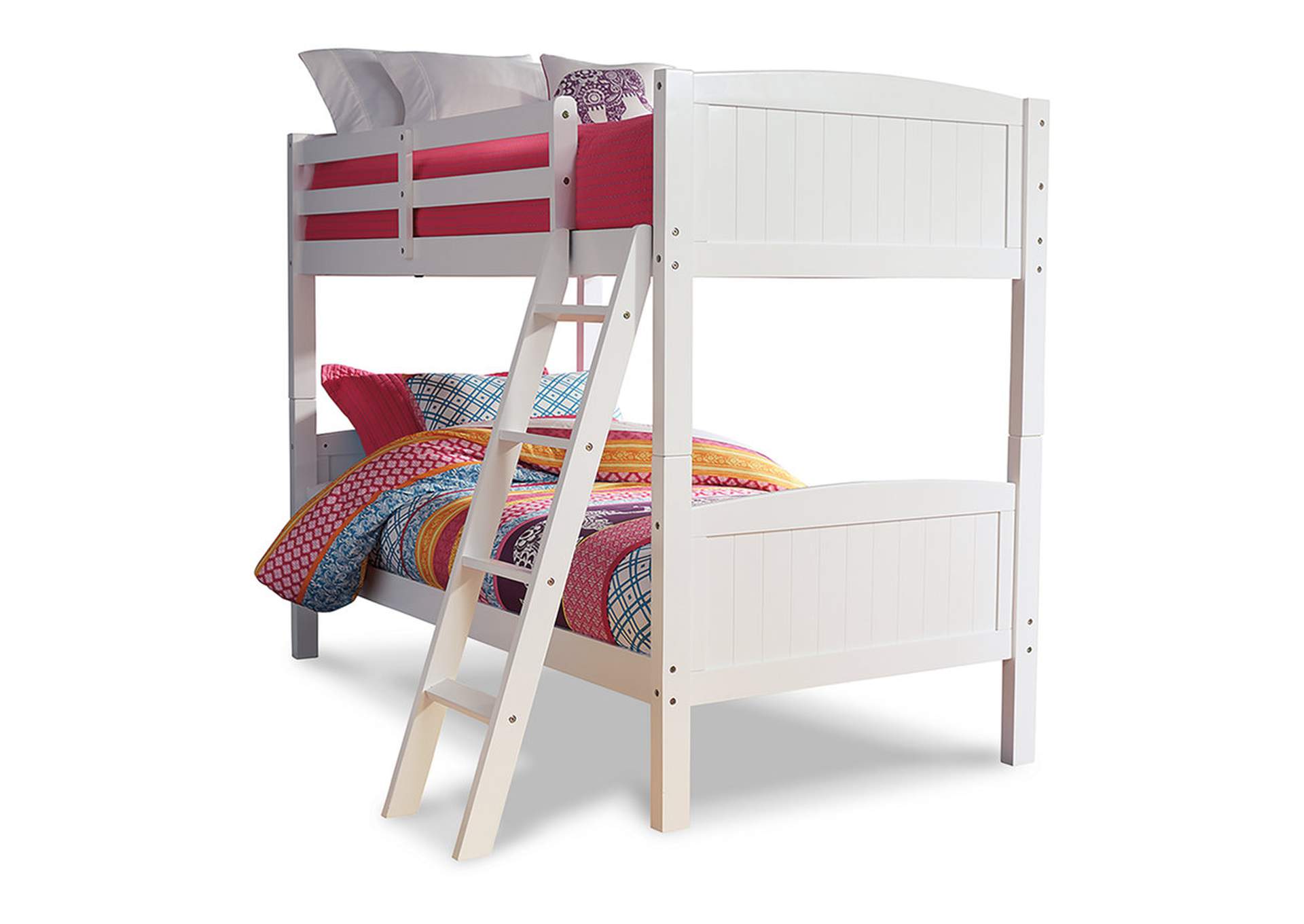 Kaslyn Twin Over Bunk Bed Ivan, How To Raise Twin Bed Frame