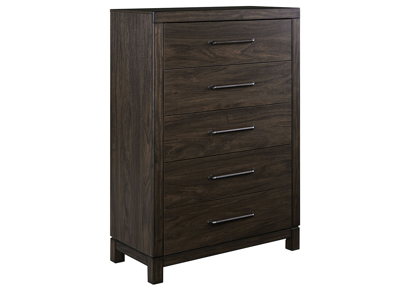 Brissley Brown Five Drawer Chest,ABF Signature Design by Ashley