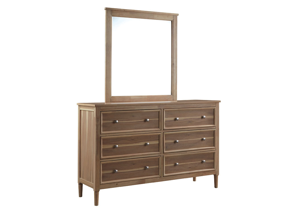 Klasholm Light Brown Bedroom Mirror,ABF Signature Design by Ashley