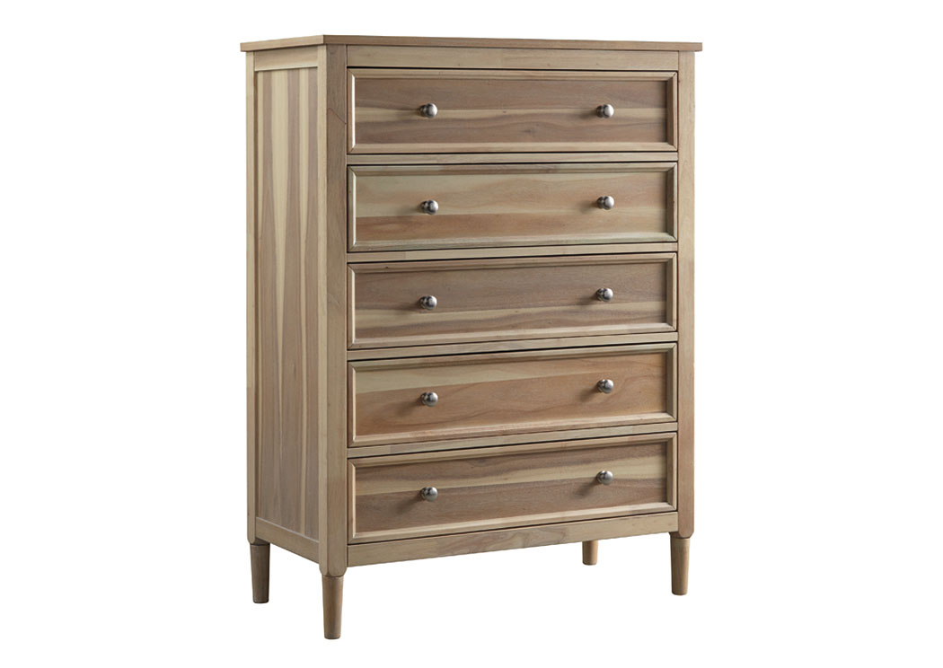 Klasholm Light Brown Five Drawer Chest,ABF Signature Design by Ashley