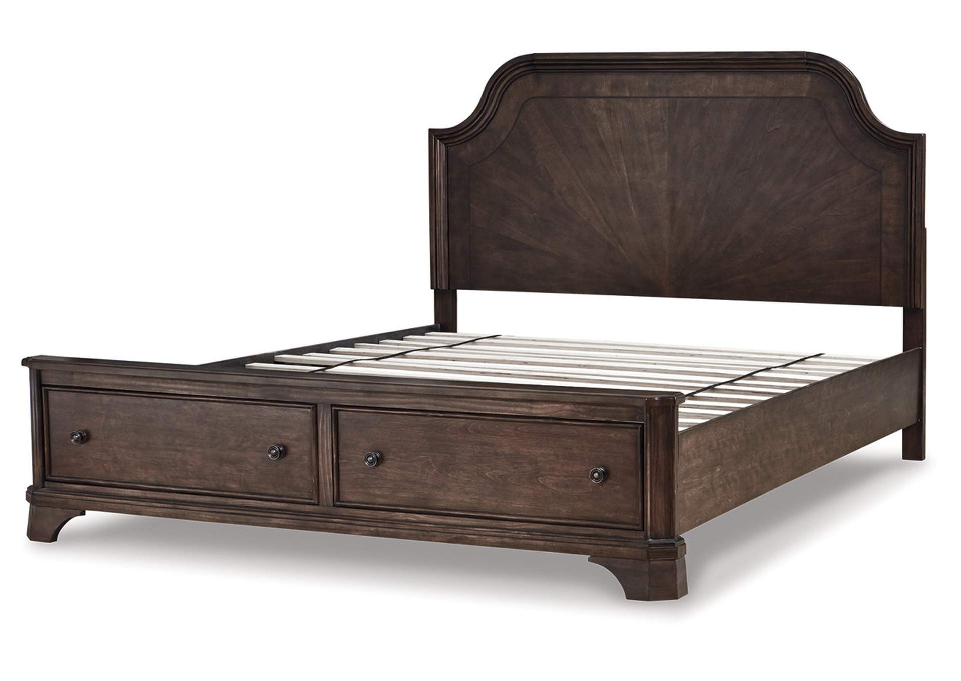 Adinton California King Panel Bed with 2 Storage Drawers,Signature Design By Ashley