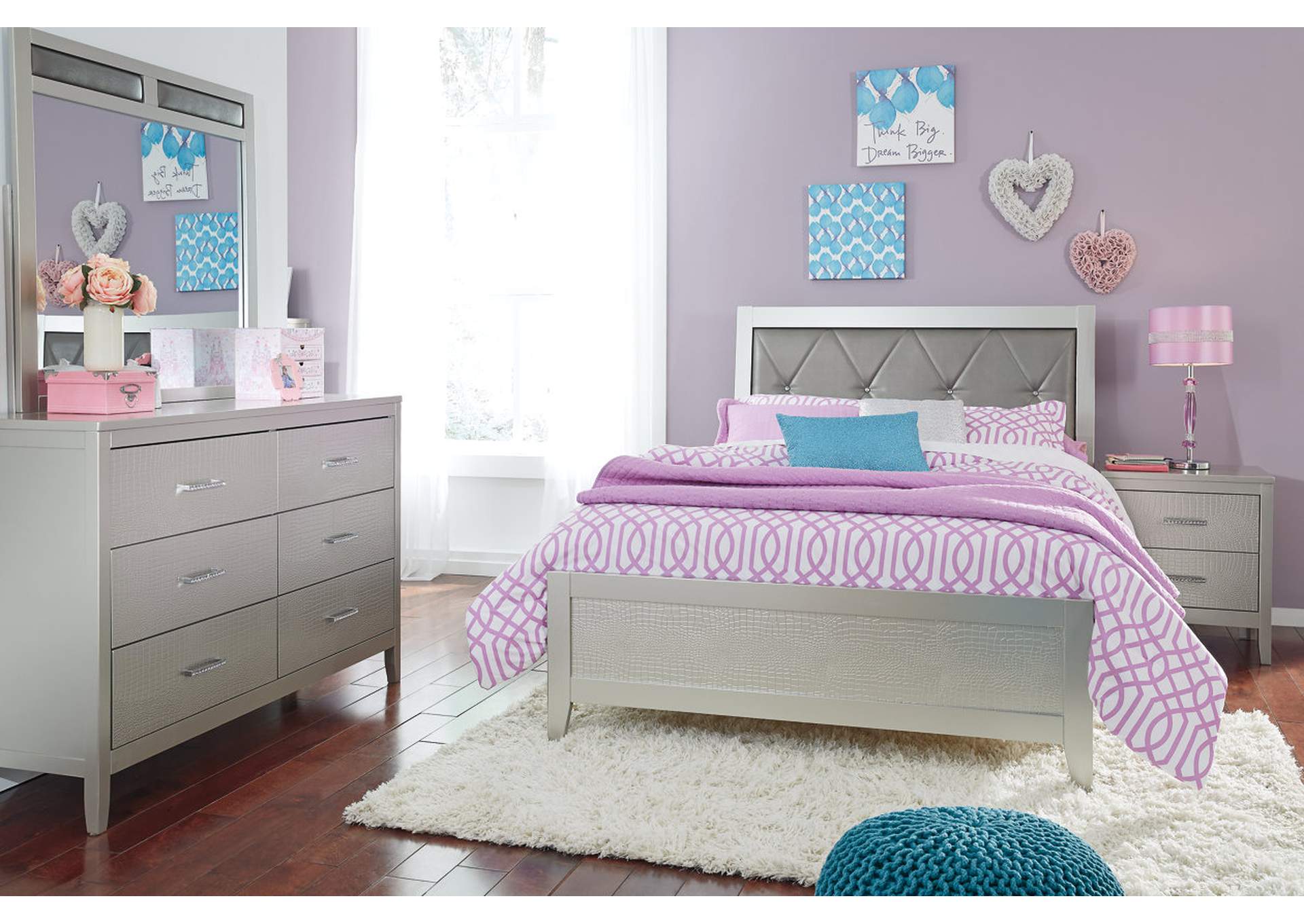 Olivet Twin Panel Bed,Signature Design By Ashley