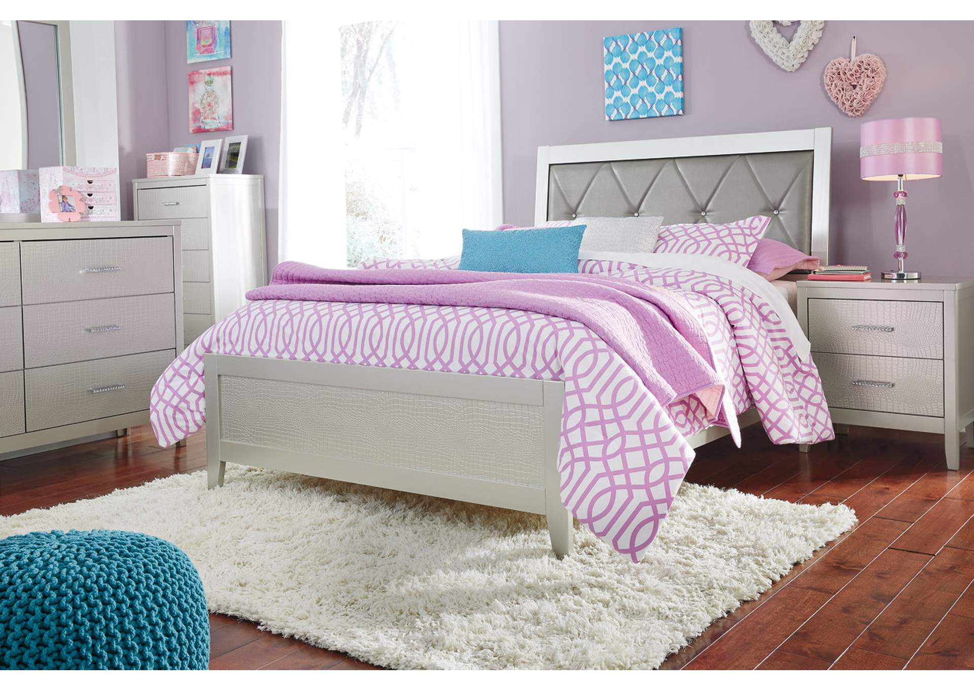Olivet Twin Panel Bed,Signature Design By Ashley