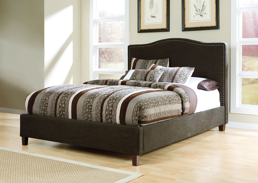 Brown California King Upholstered Bed,ABF Signature Design by Ashley