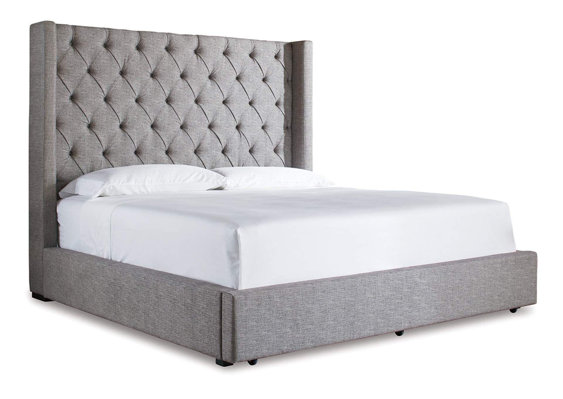 Sorinella California King Upholstered Bed with 1 Large Storage Drawer,Ashley