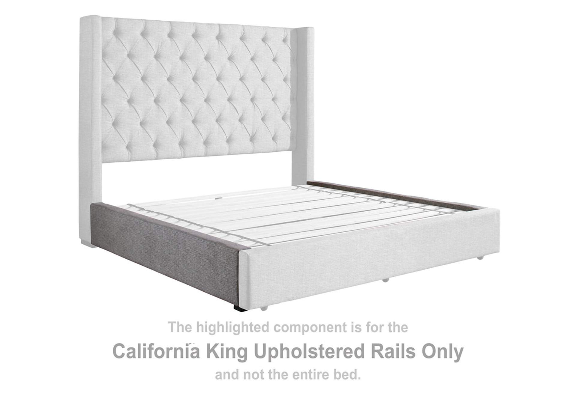 Sorinella California King Upholstered Bed with 1 Large Storage Drawer,Ashley