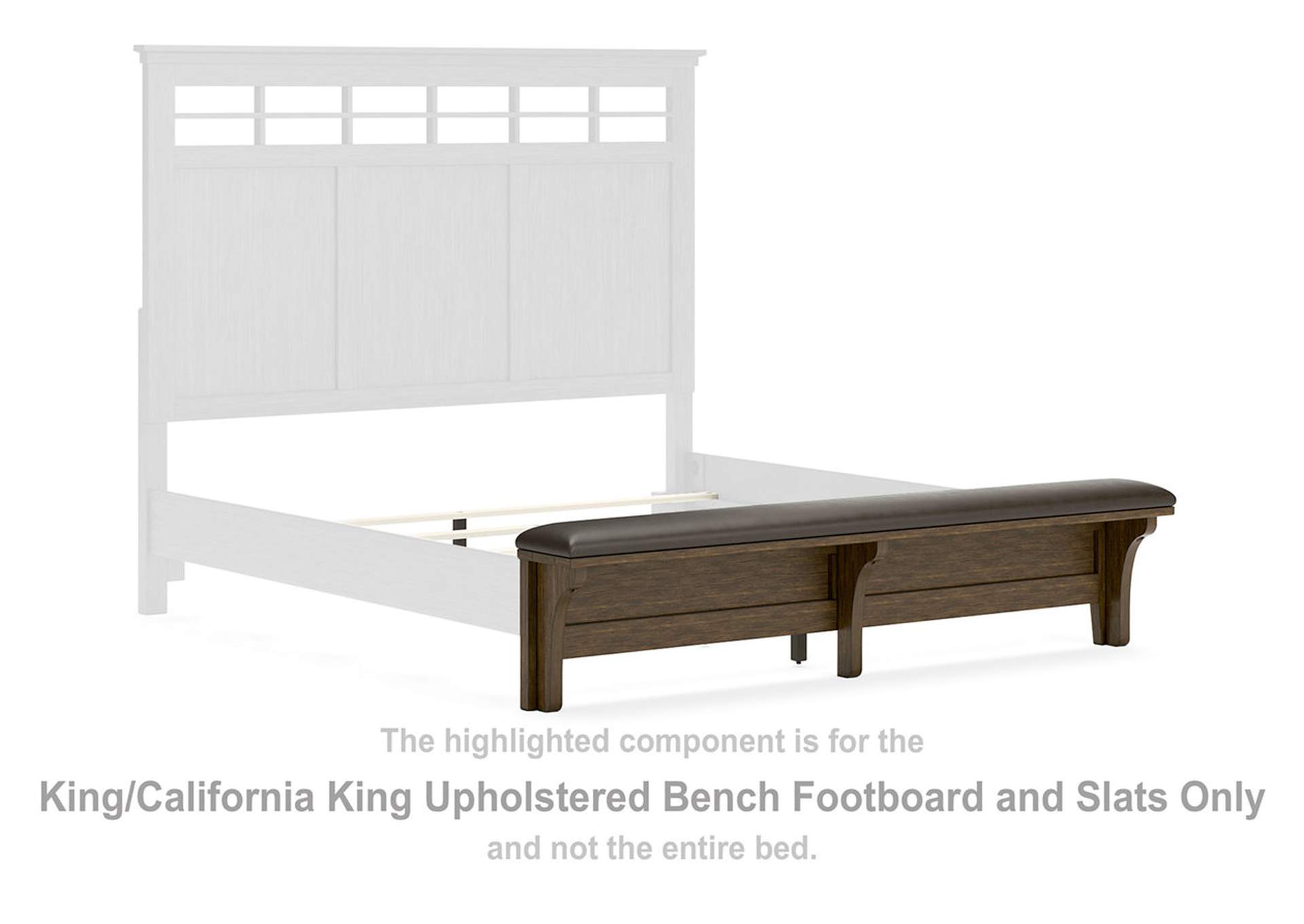 Shawbeck California King Panel Bed,Benchcraft