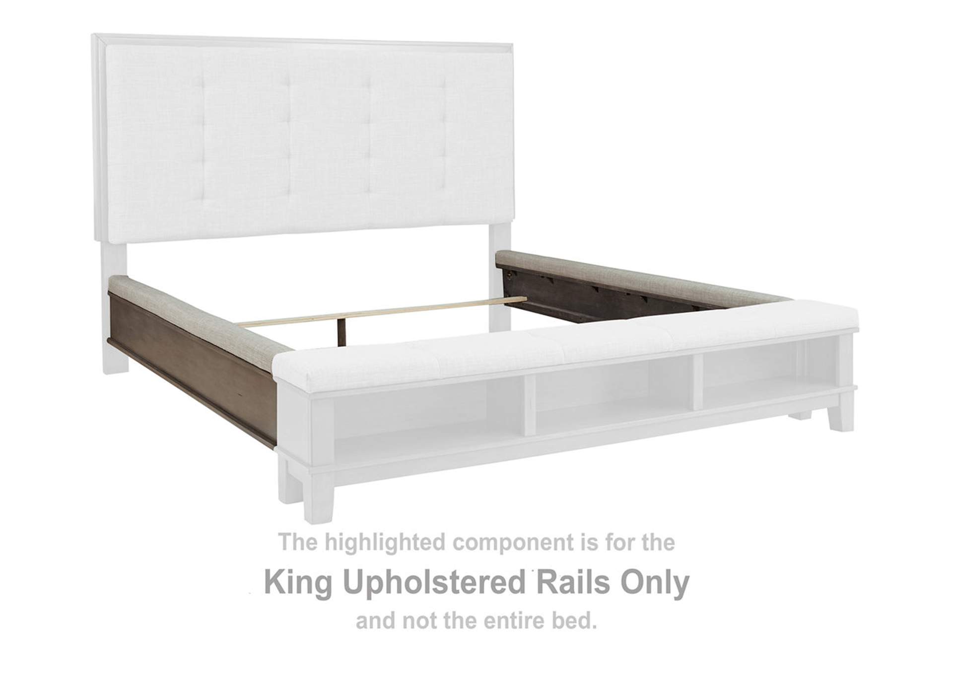 Hallanden King Panel Bed with Storage,Benchcraft