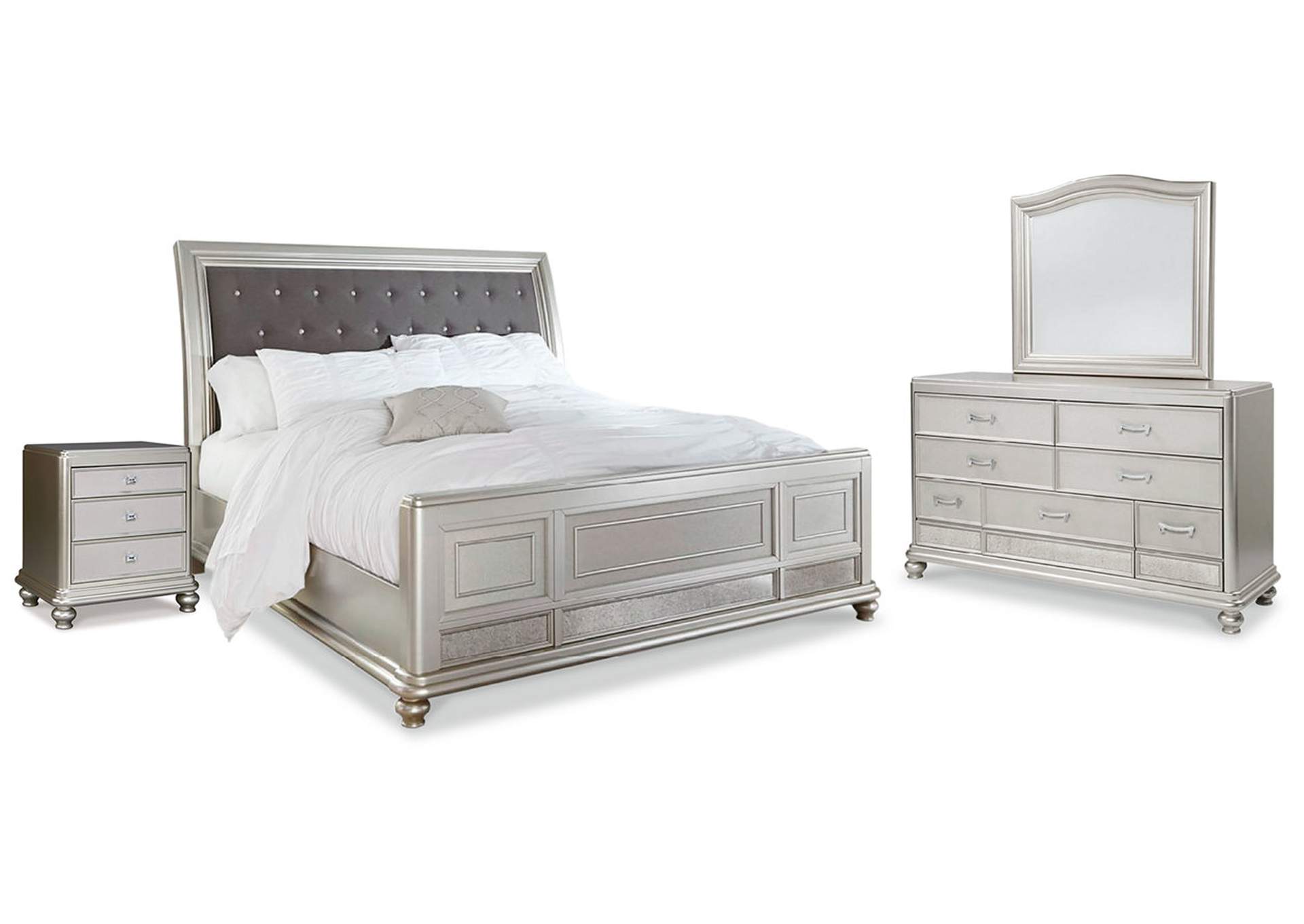 Coralayne queen store panel bed