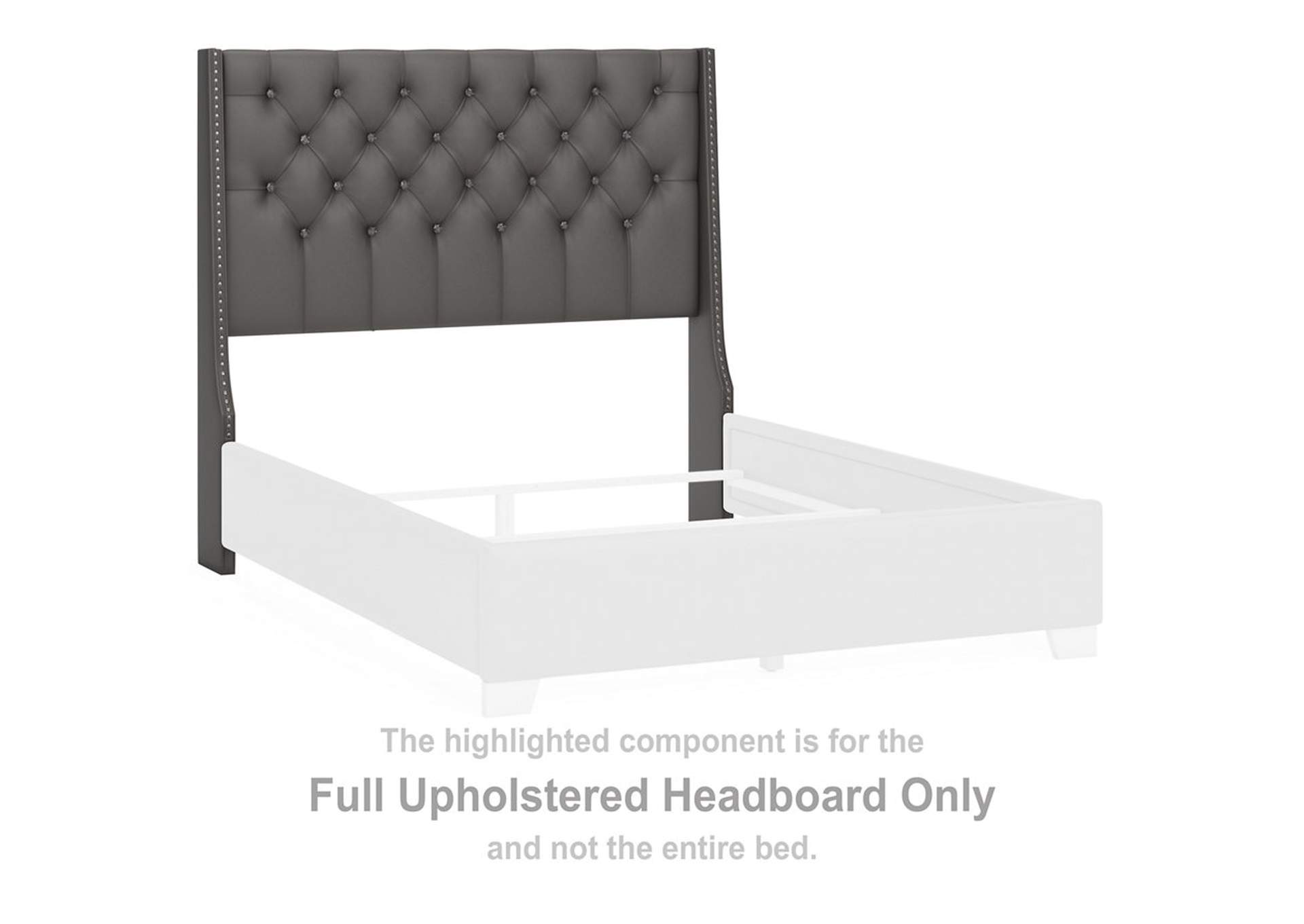 Coralayne Full Upholstered Headboard,Signature Design By Ashley