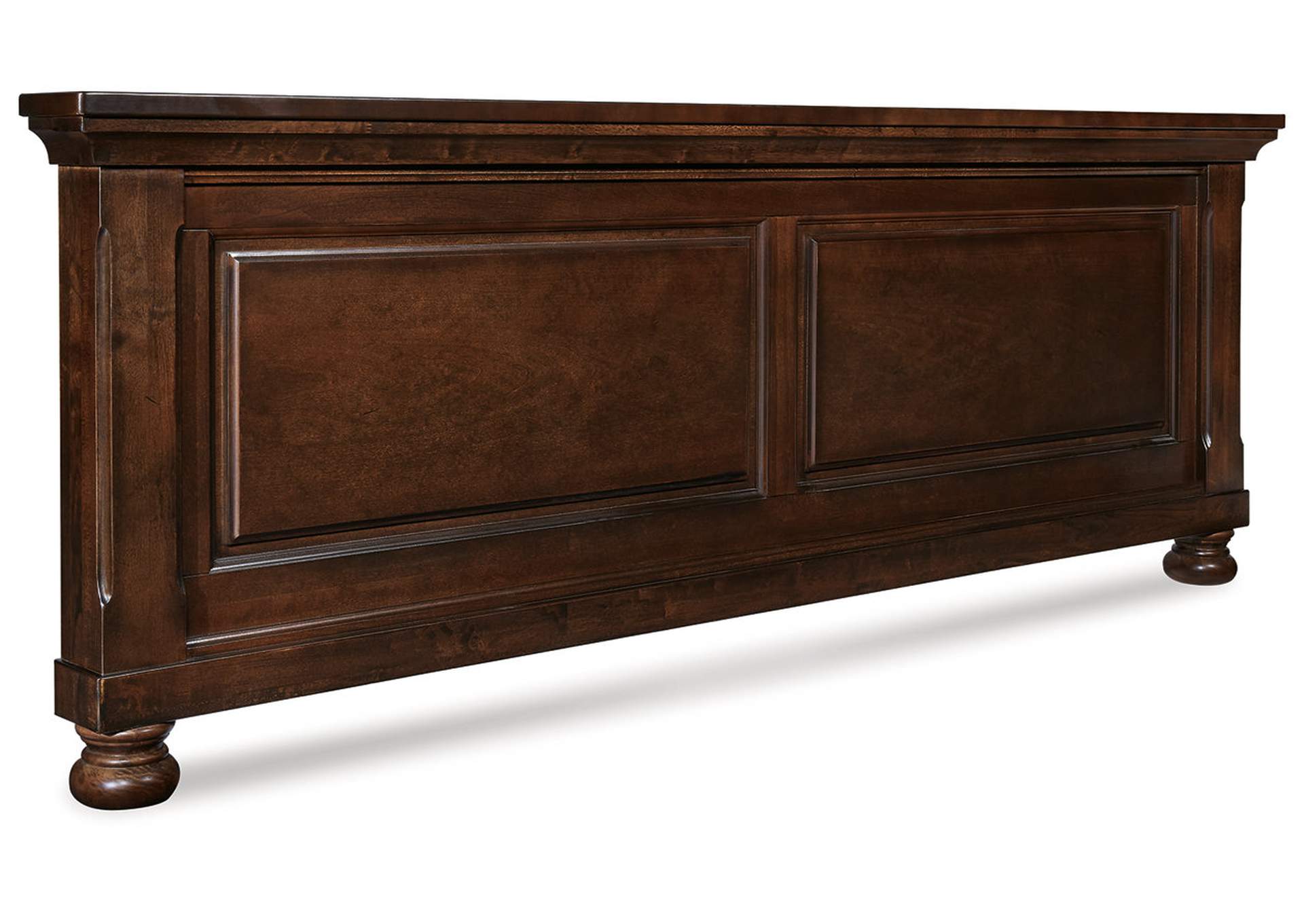 Porter King Panel Bed with Mirrored Dresser,Millennium