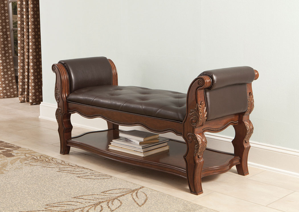 Ledelle Upholstered Bench,ABF Millennium