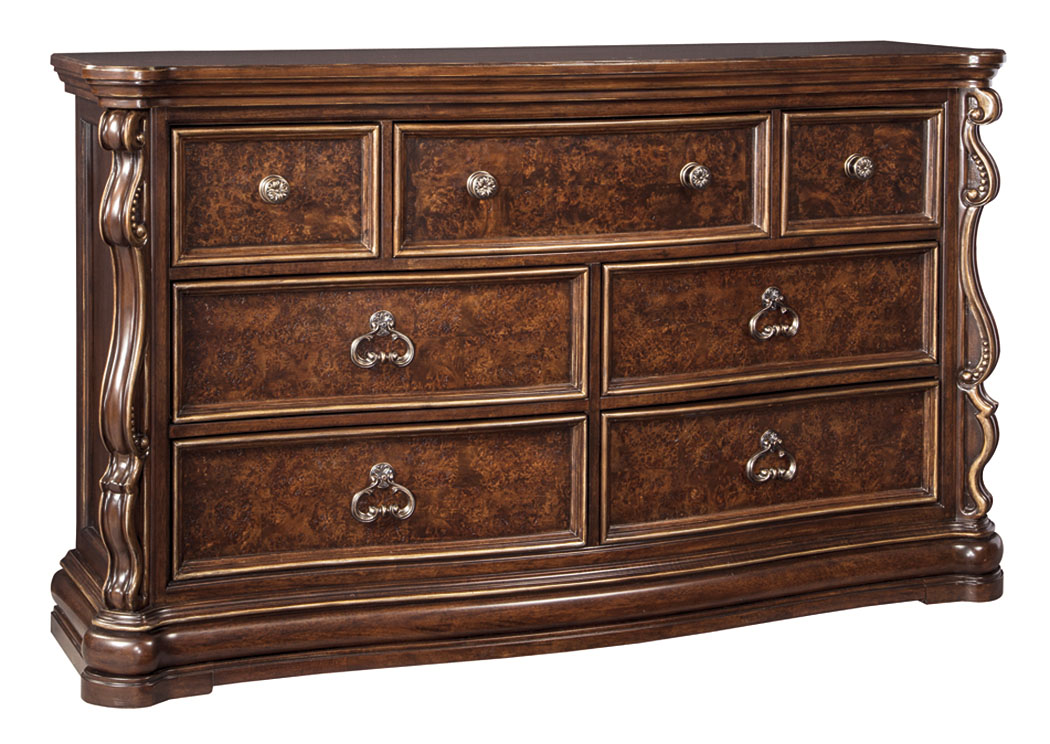 Florentown Dark Brown Dresser,ABF Signature Design by Ashley