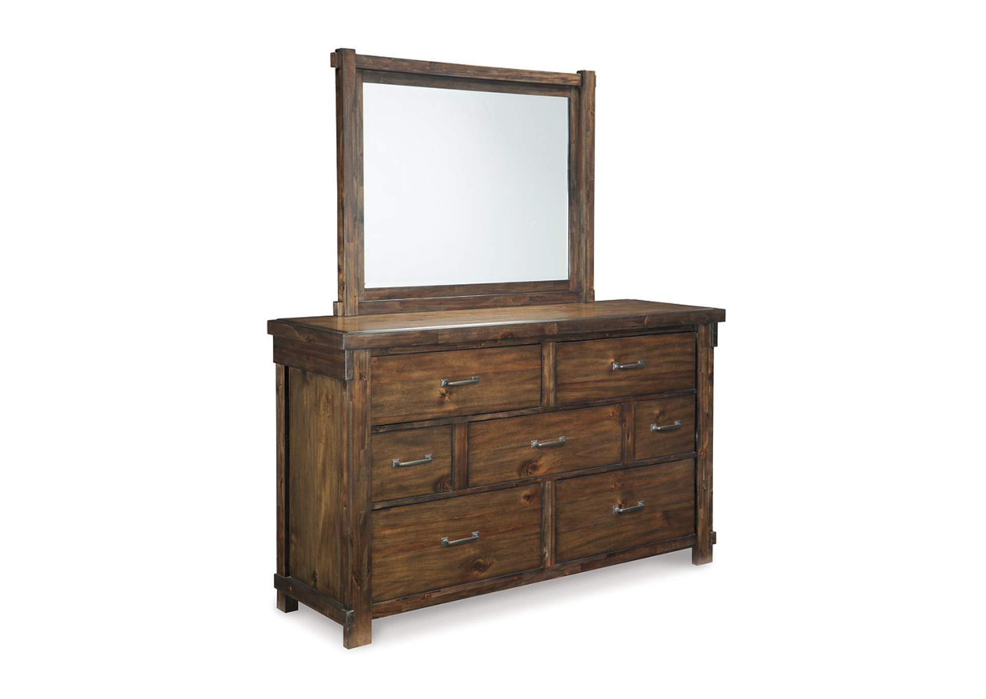 Lakeleigh Queen Panel Bed with Mirrored Dresser,Signature Design By Ashley
