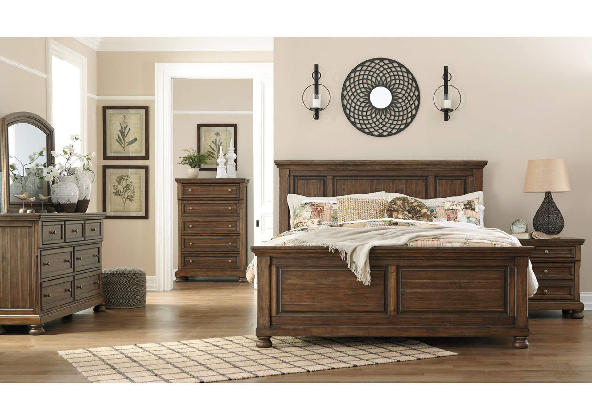 Flynnter Queen Panel Bed,Signature Design By Ashley