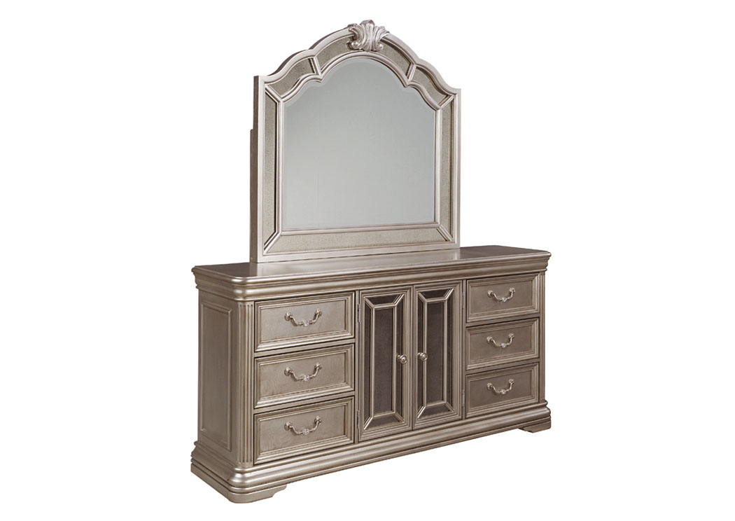 Birlanny Silver Bedroom Mirror,ABF Signature Design by Ashley