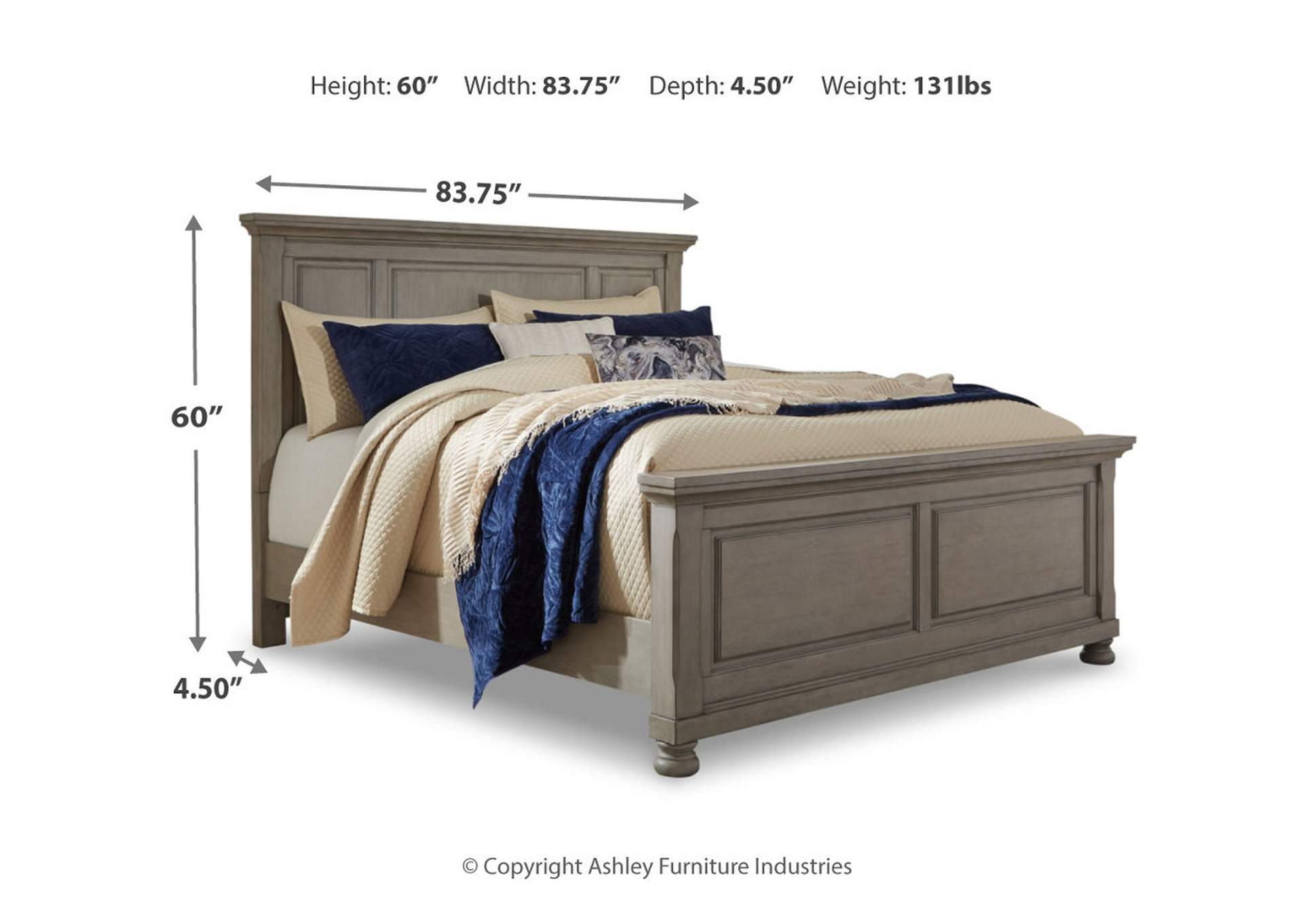 Lettner King/California King Panel Headboard,Signature Design By Ashley